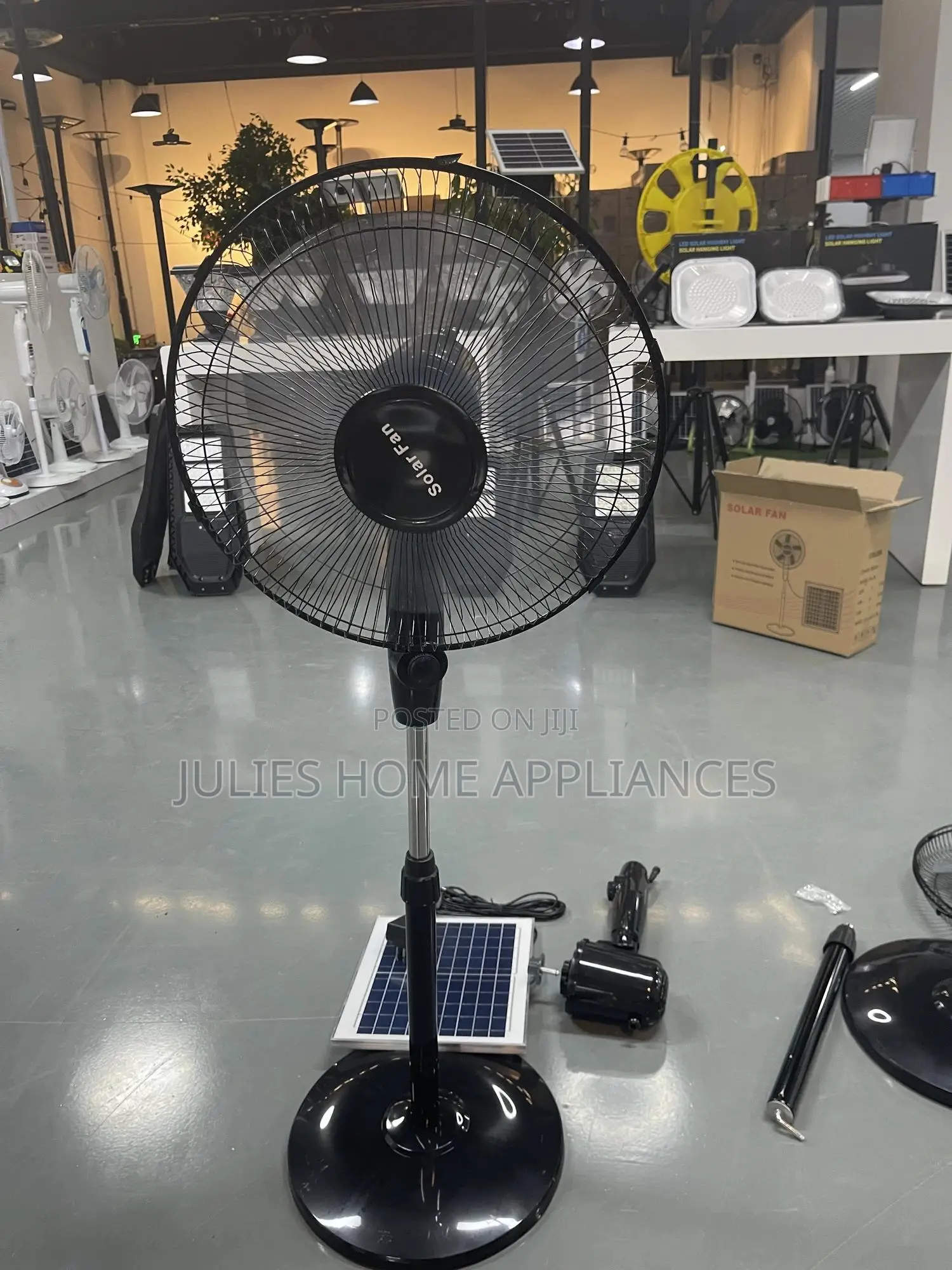 Rechargeable Solar Long Lasting Fan