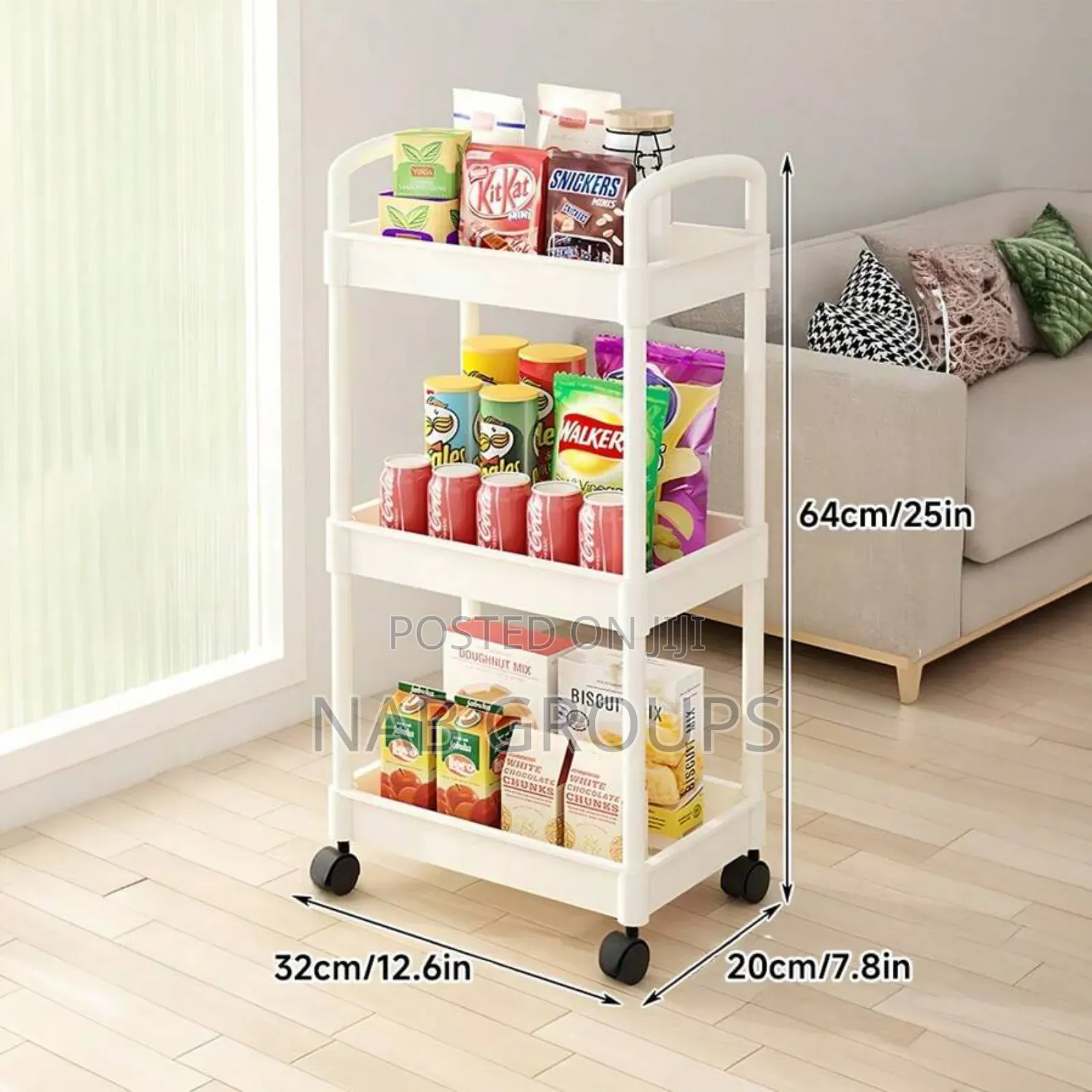 Plastic Rack on Wheels