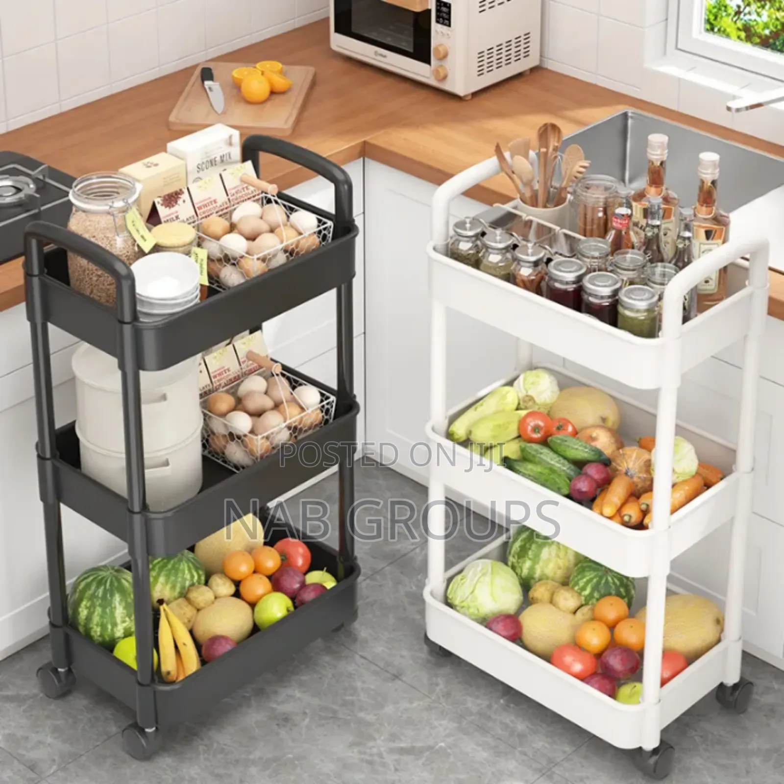 Plastic Rack on Wheels