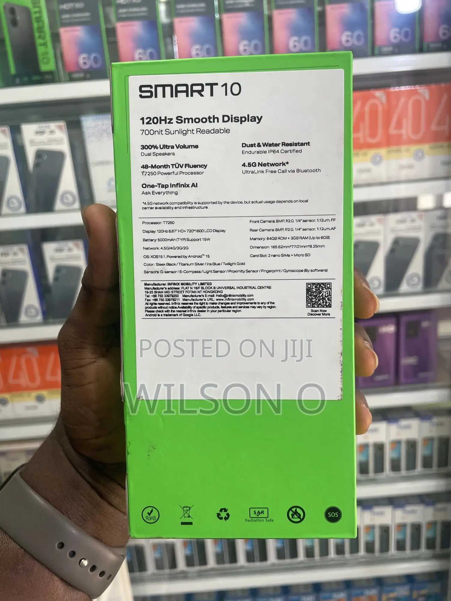 New Infinix Smart 10 64 GB