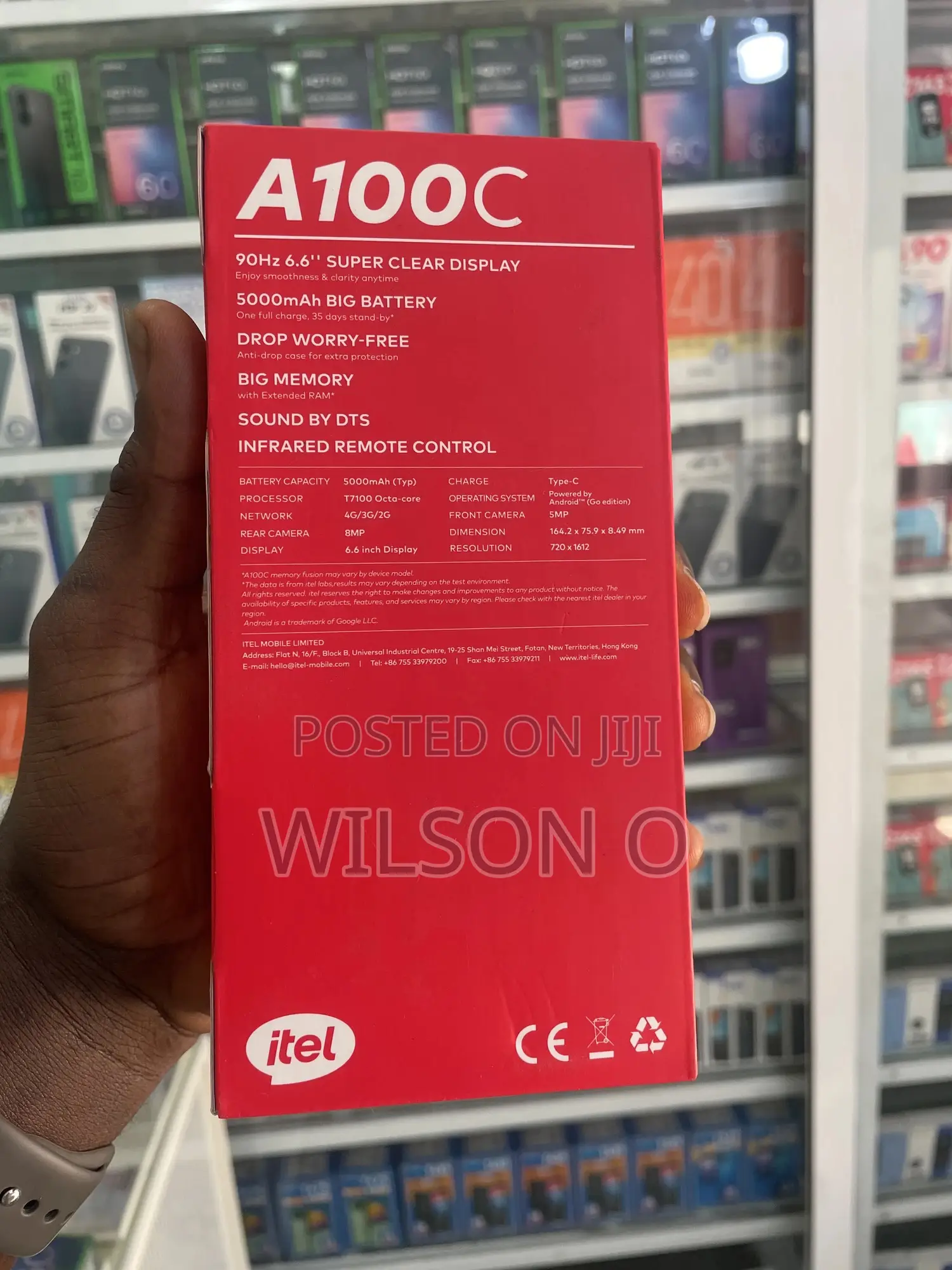 New Itel A100C 64 GB