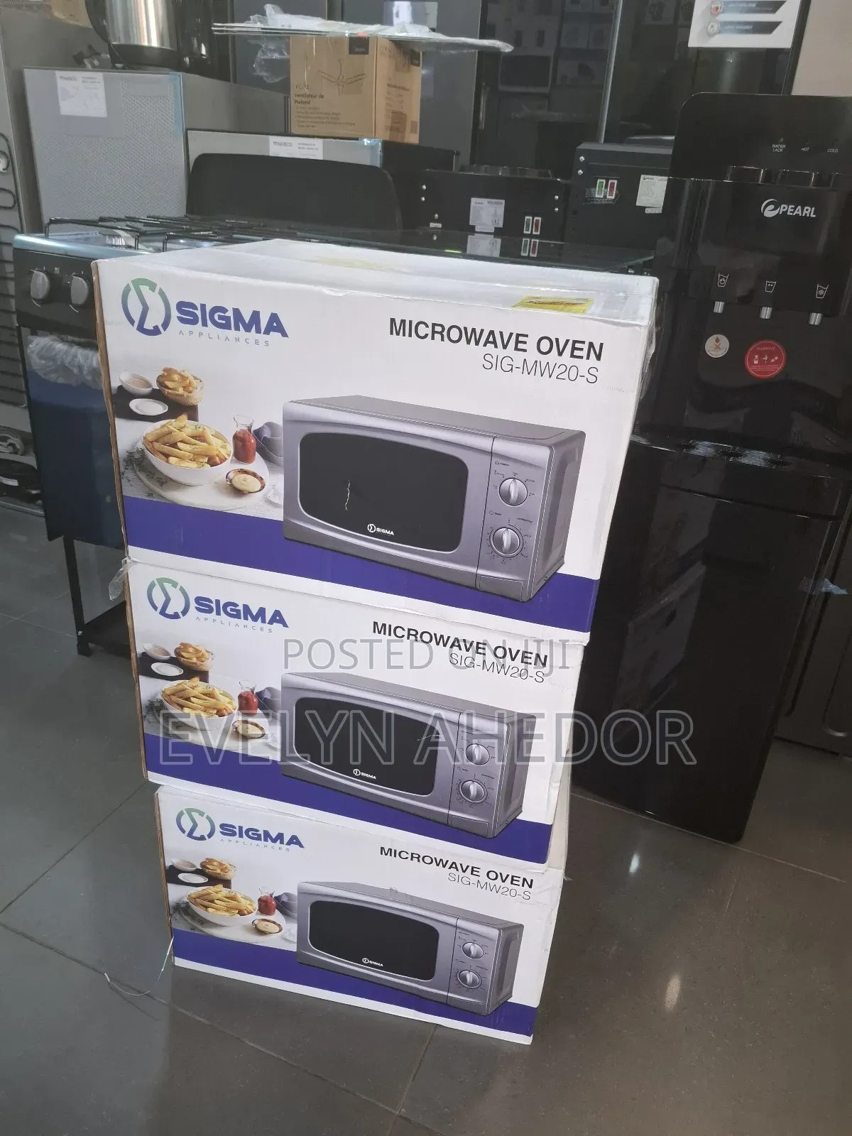 Sigma Silver Colour 20litres Microwave Oven for Warmimg