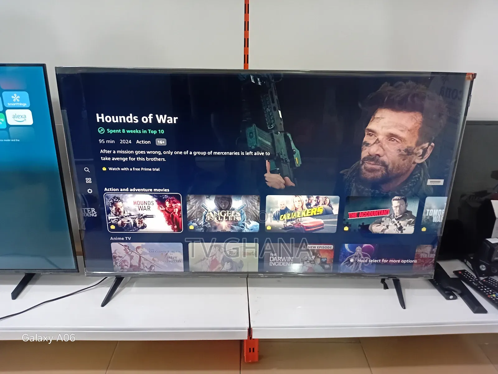 TCL 55” Android Smart Tv – Netflix Youtube Ready Tcl55