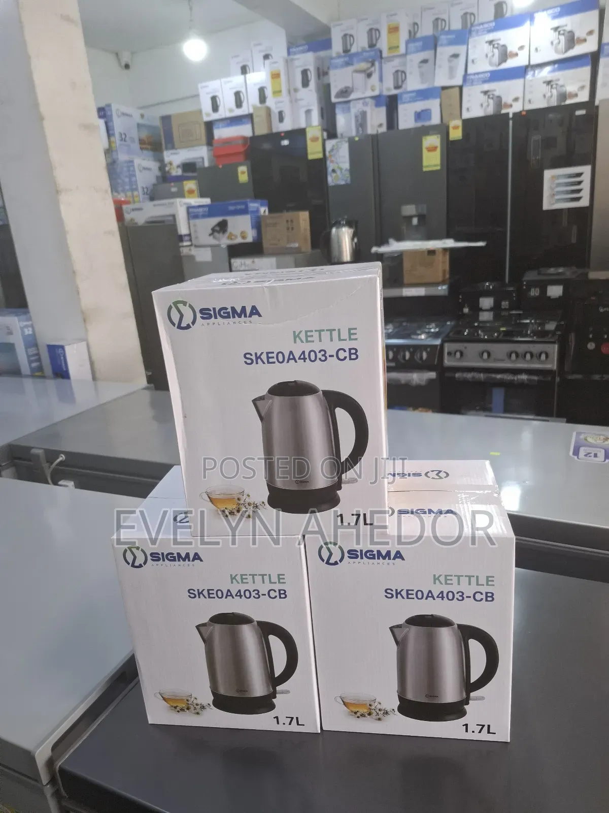 Sigma Kettle 1.7litres Brand New for Sale at Cool Price