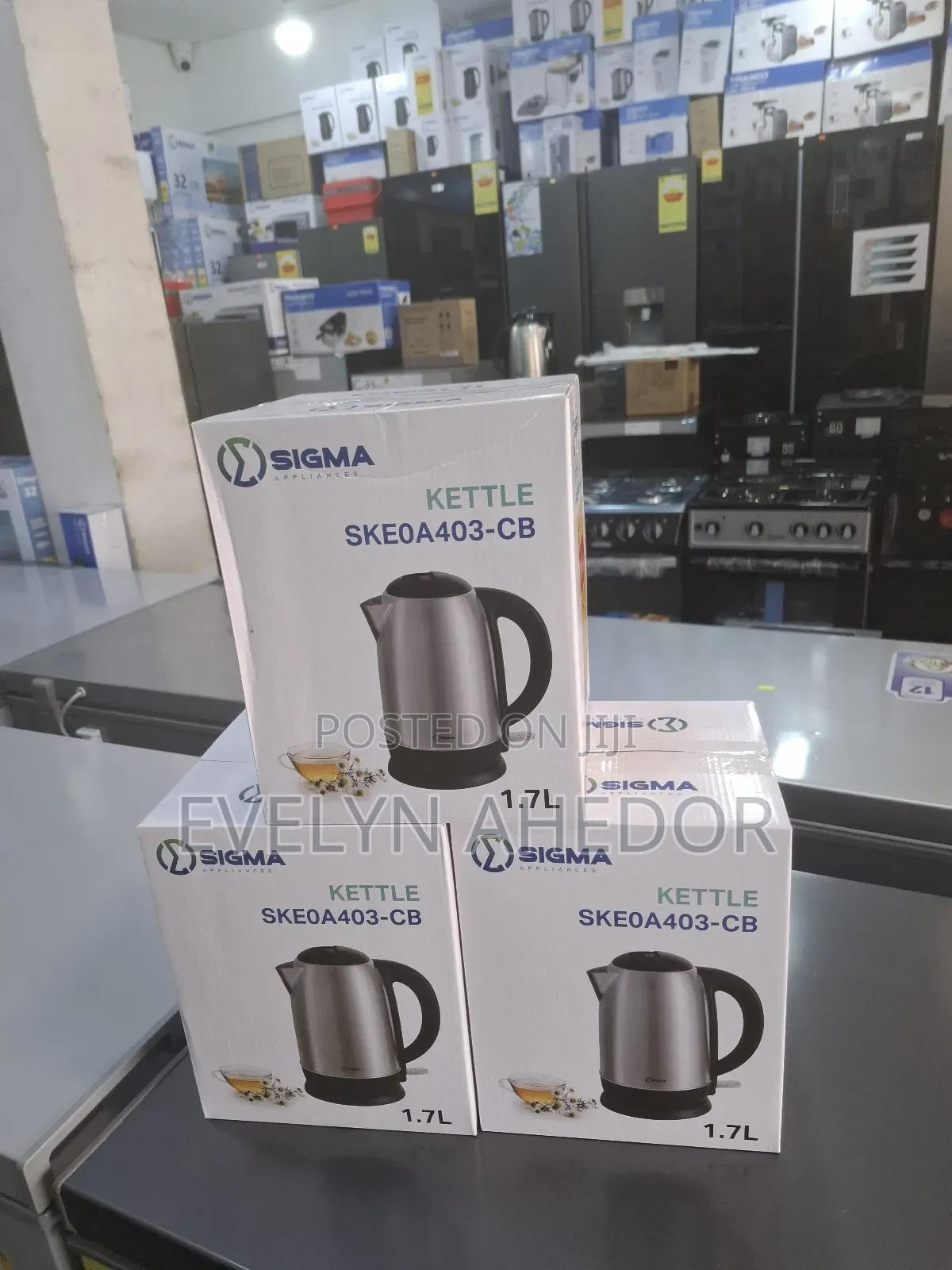 Sigma Kettle 1.7litres Brand New for Sale at Cool Price