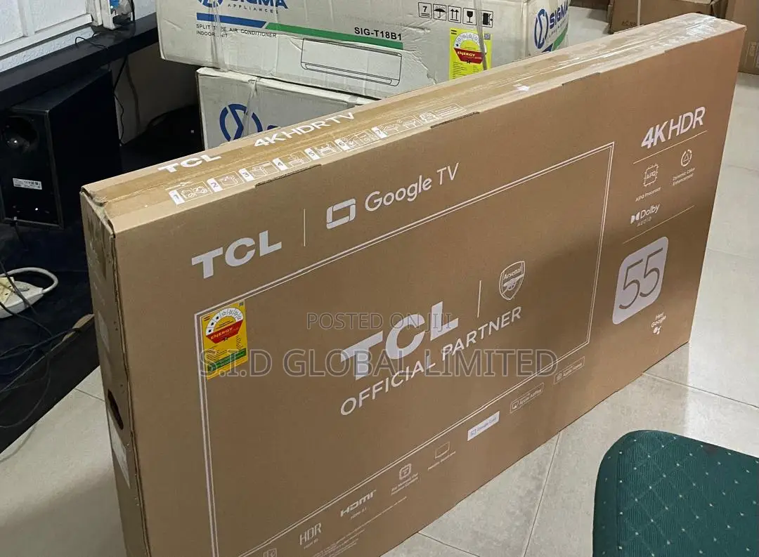 Upgrade Your View: Bezel-Less 55" Smart Tv