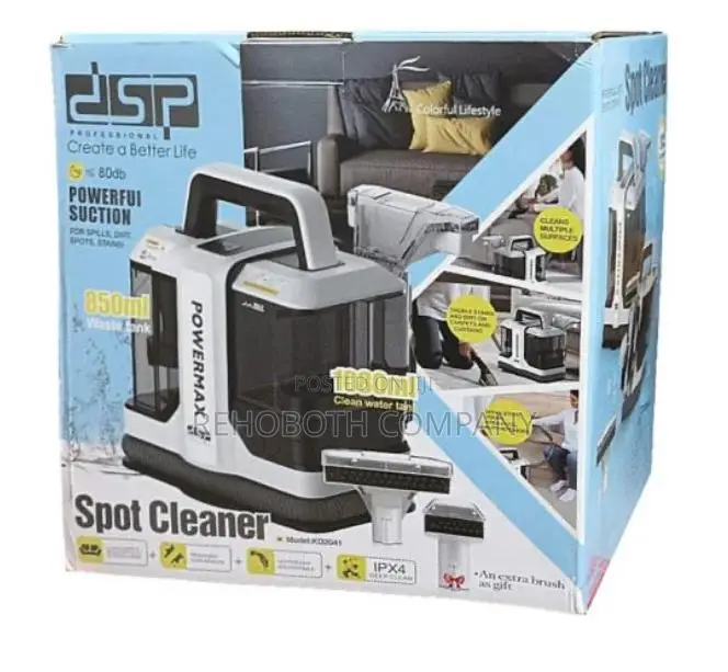 Dsp Kd2041, Portable Spot Cleaner Powerful Suction Stain Remover