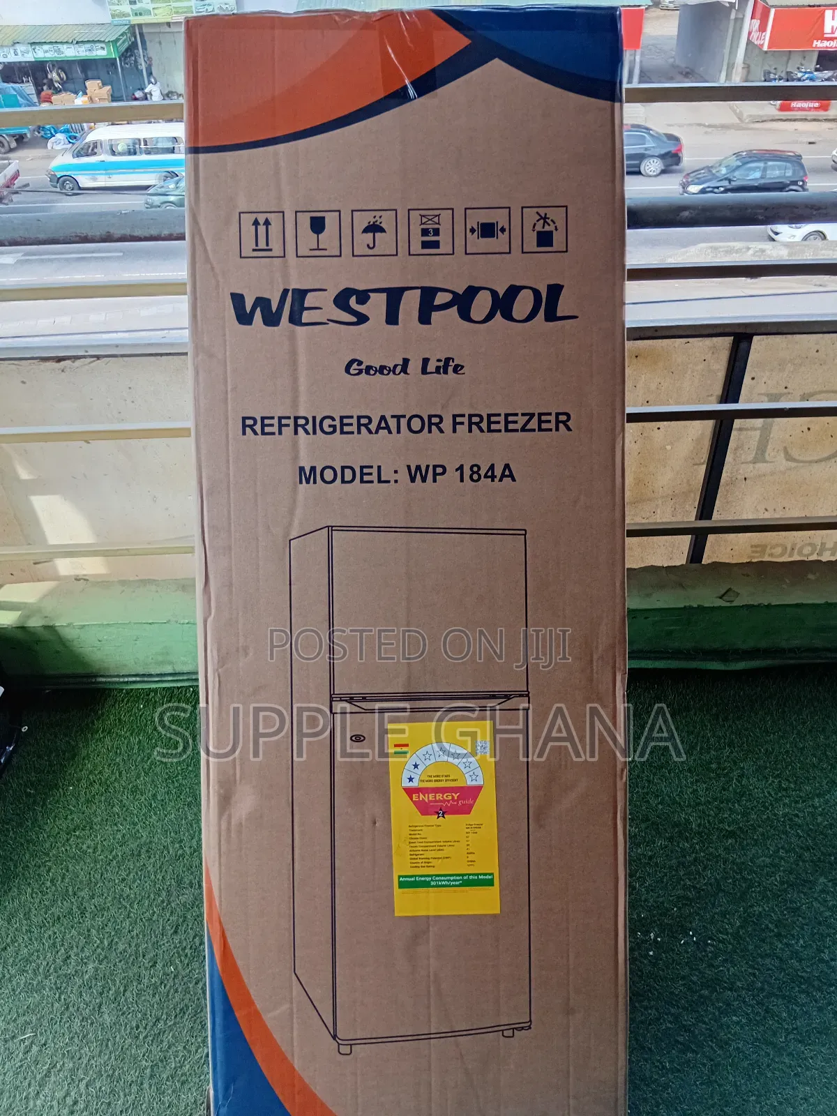 Westpool 138l Refrigerator With Adjustable Shelves