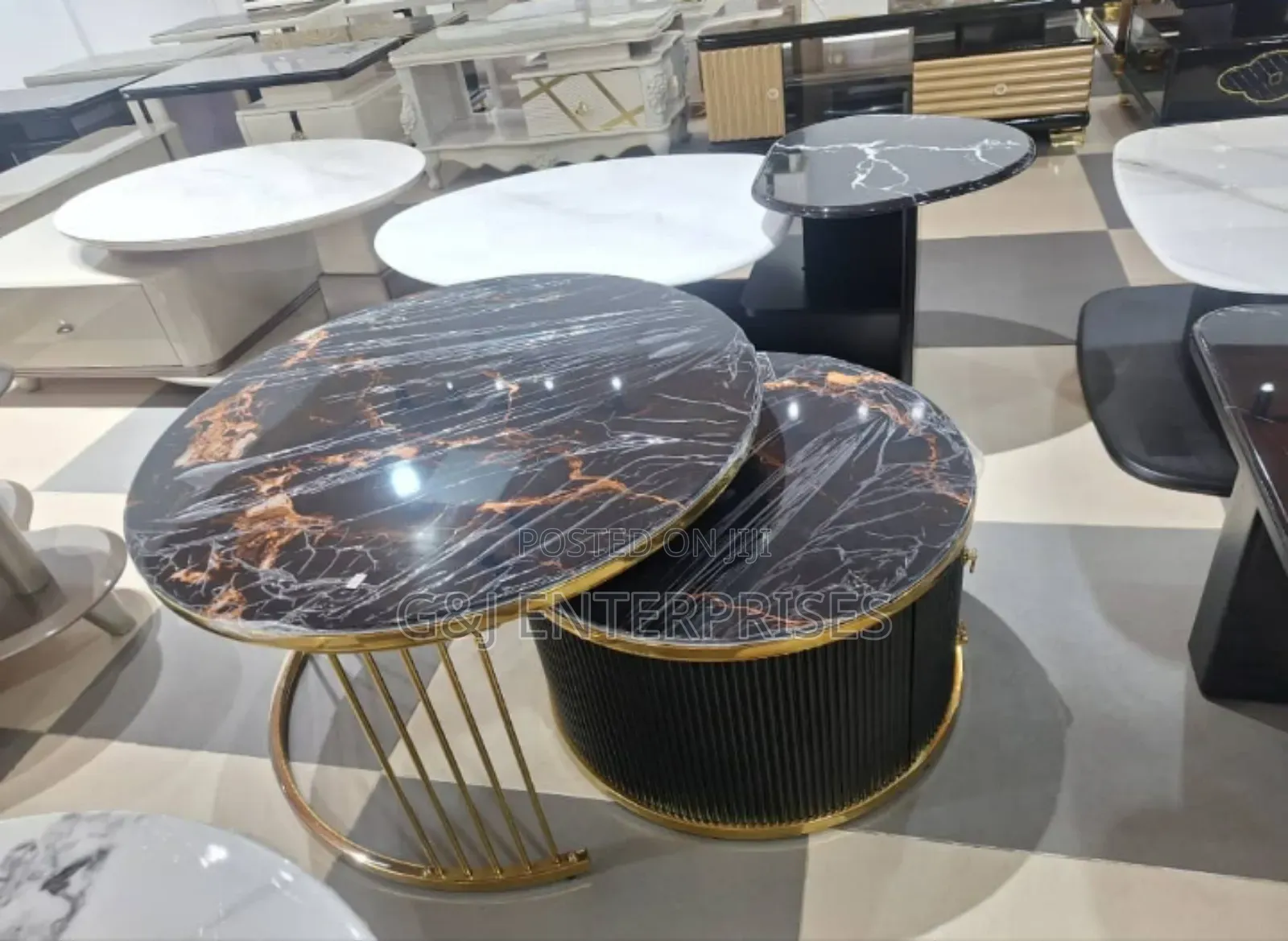 Morden Design Center Table Marble