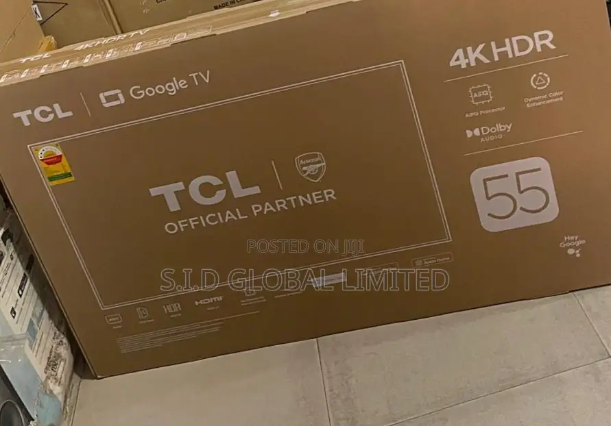 Experience Every Detail: 55" HDR Brilliance With Aipq Engine