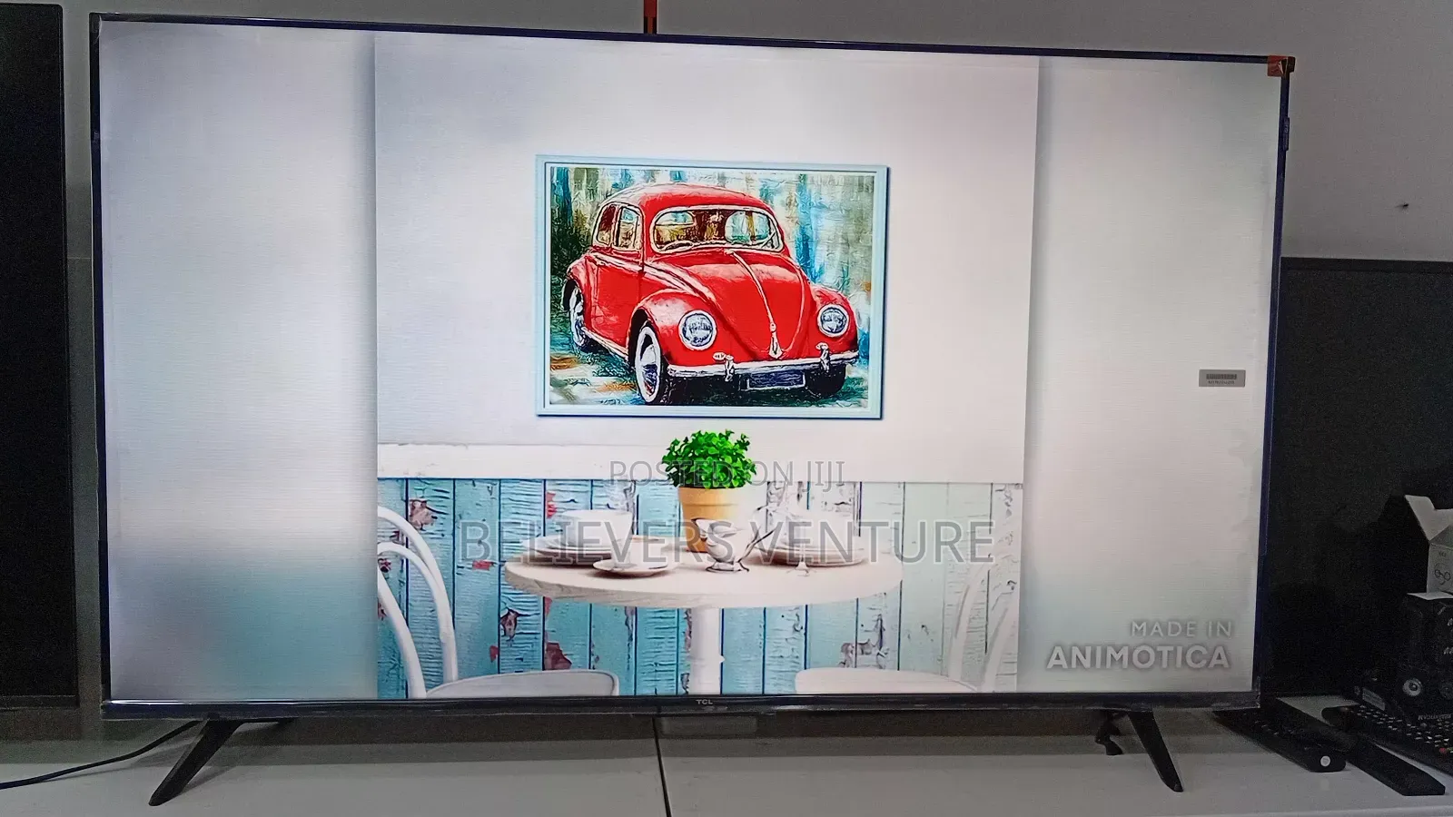 Crystal Clear Action on a 50-Inch Qled Screen