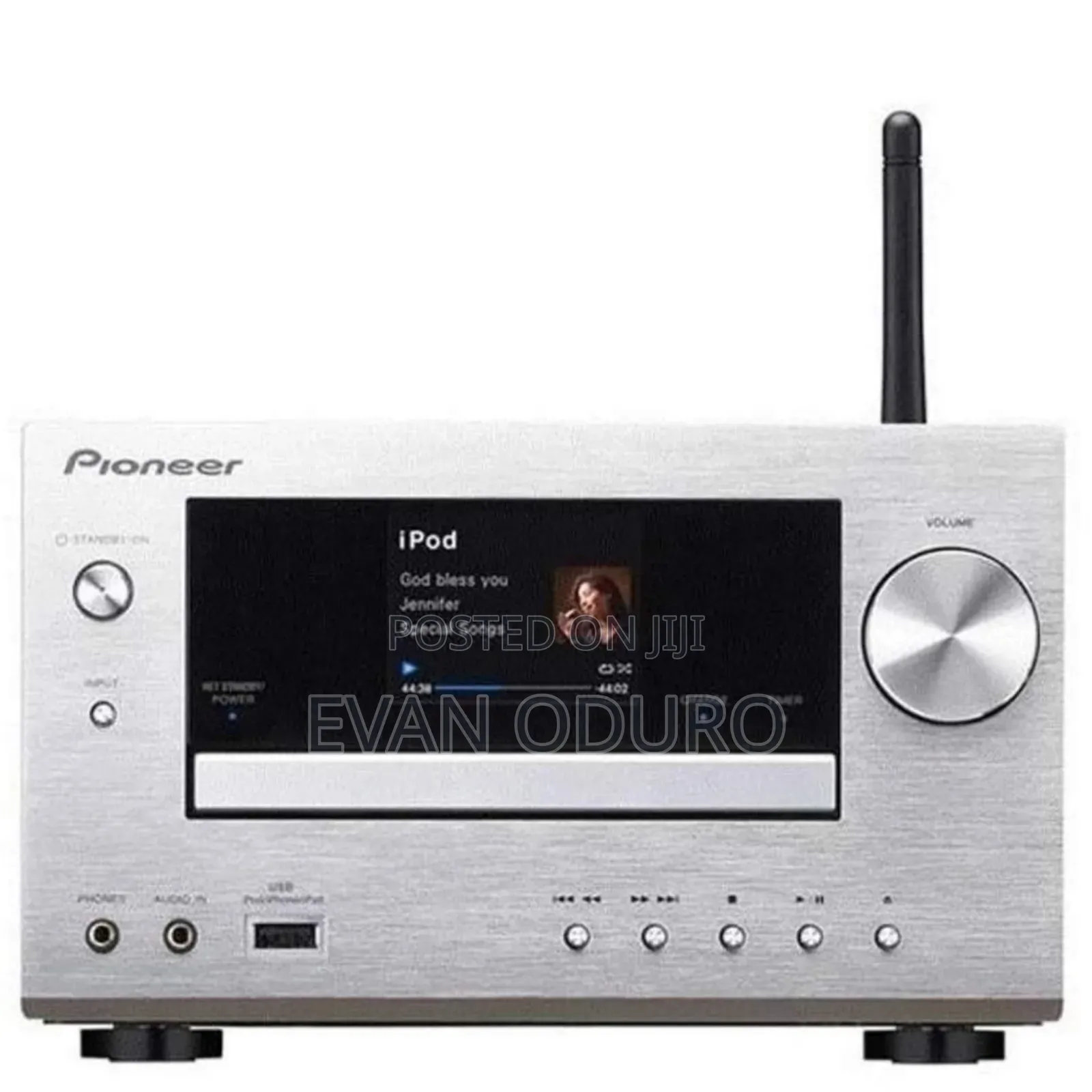 Power Pioneer Streaming Player Bt,Cd, Wi-Fi, Airplay ,Usb, Aux,Sub Out