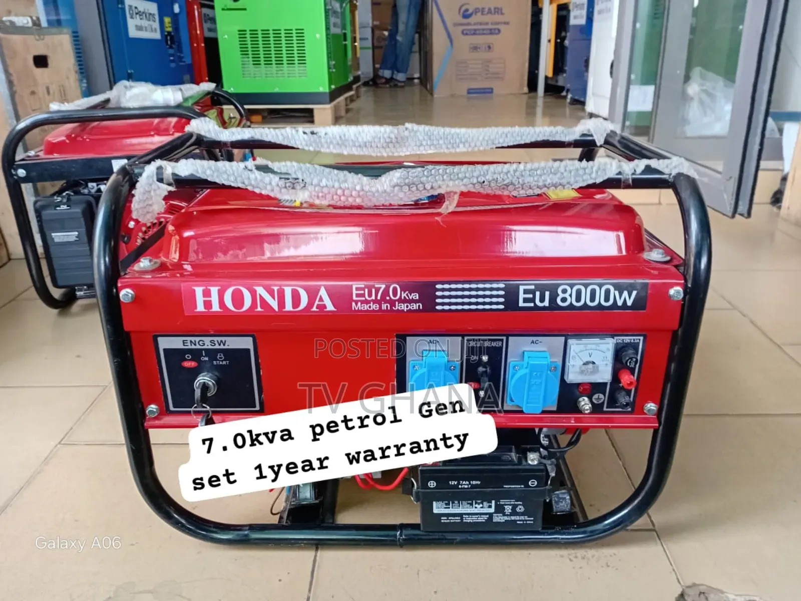 Honda 7.0kva Petrol Generator – Big Engine Power Honda 7kva