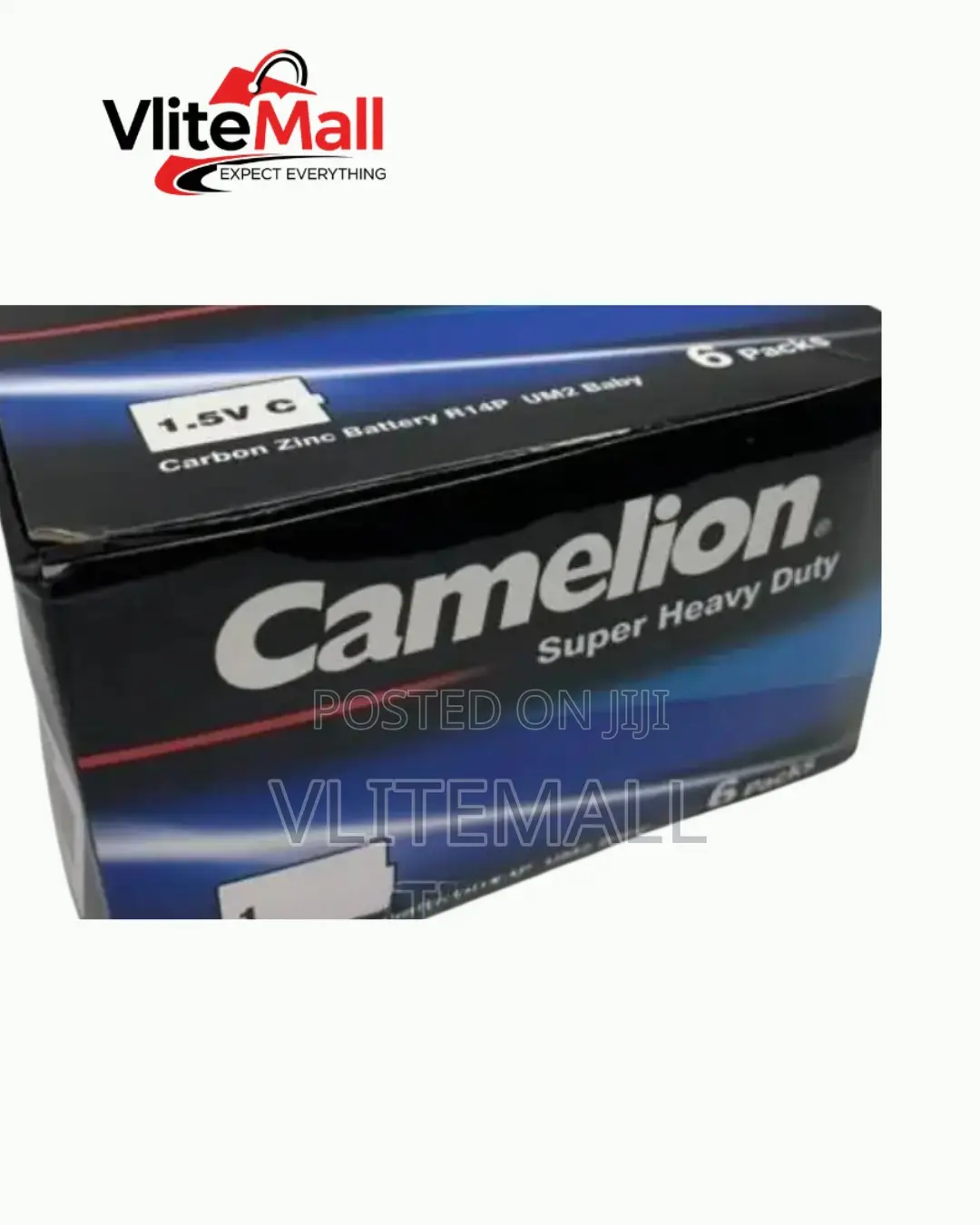 Camelion Heavy Duty Batteries 1.5v C