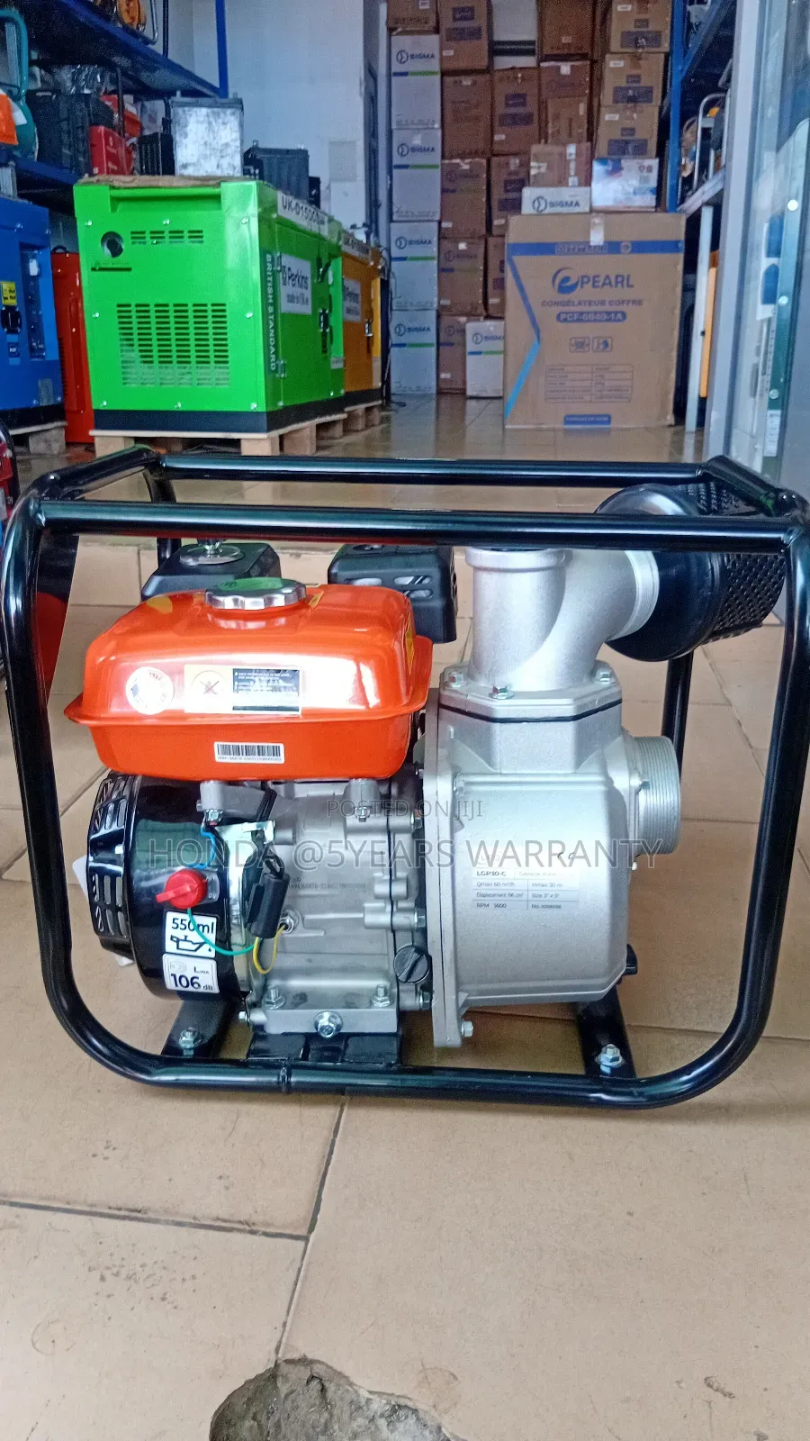 Reliable 6.5hp Water Pump – Easy Start