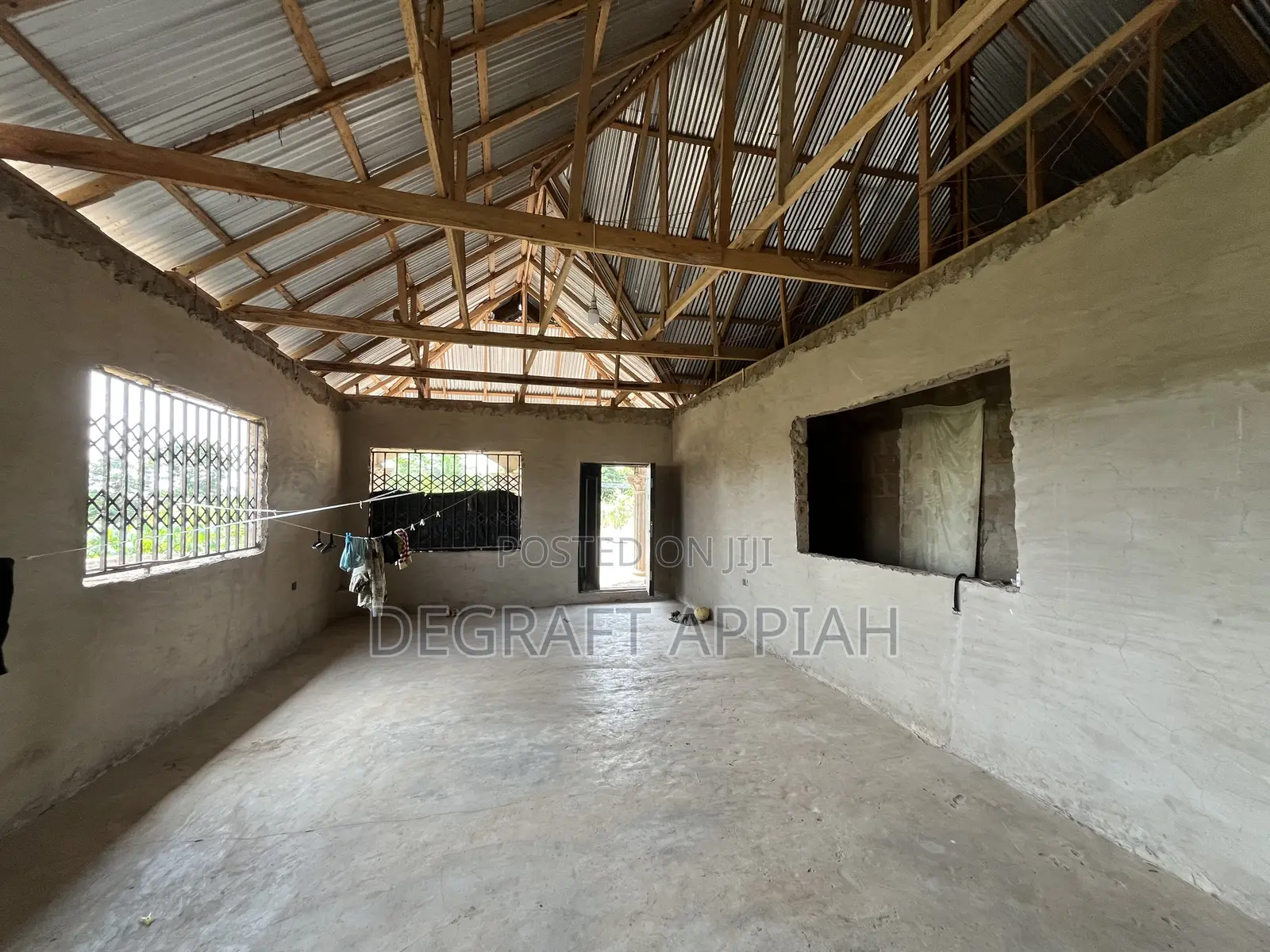 Semi Complete 3 Bedrooms House For Sale @ Aboaso Near Mamponteng