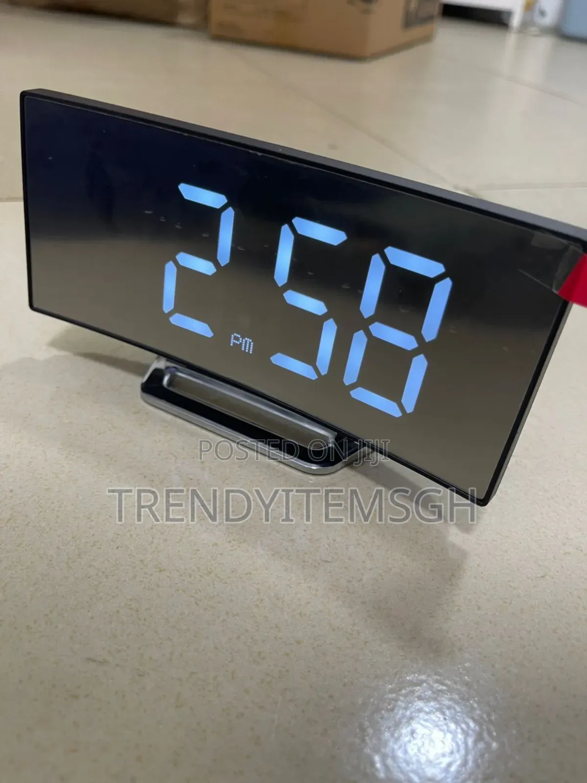 Multi Function Mirror Electronic Alarm Clock