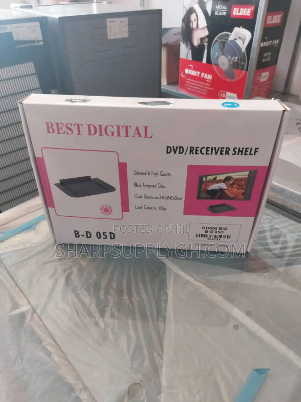 Receiver Shelf
