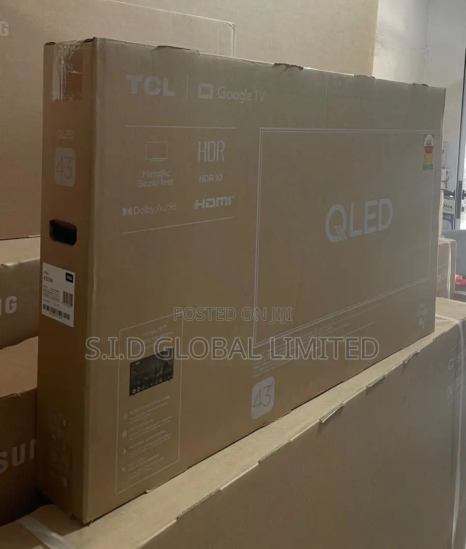 Brilliant Qled + Smart Google Tv: Tcl 43" Qled