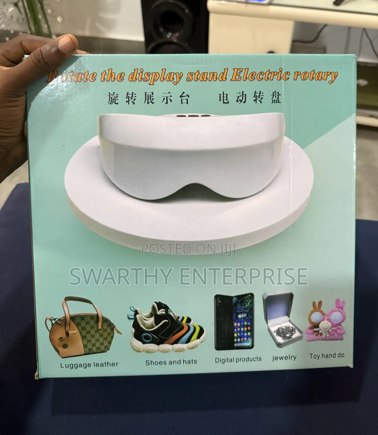 Dummy Mannequin 25kg Electric Turn Table Rotating Display Stand 30cm