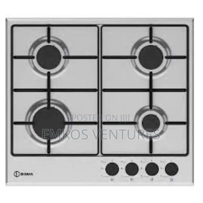 Sigma SBGC-60 4-Burner Built-in Gas Cooker.