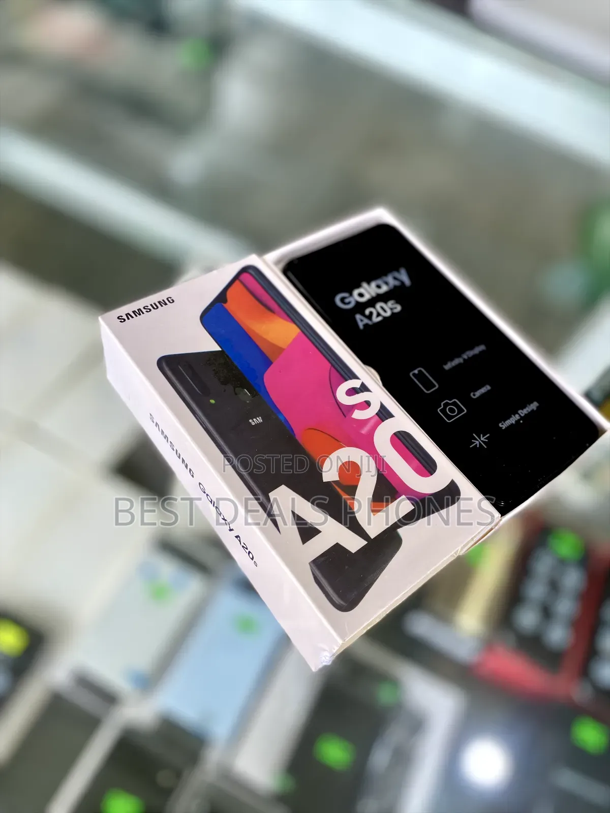 New Samsung Galaxy A20s 64 GB Black