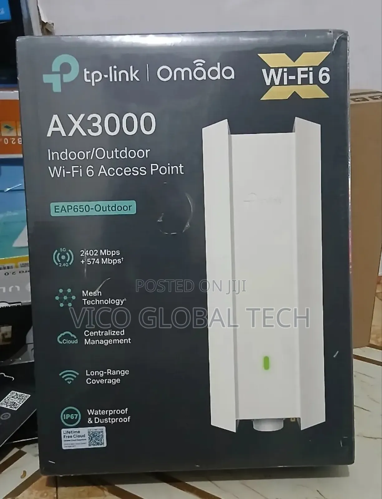 Tp-link Omada Ax3000 Indoor/Outdoor Access Point Eap650