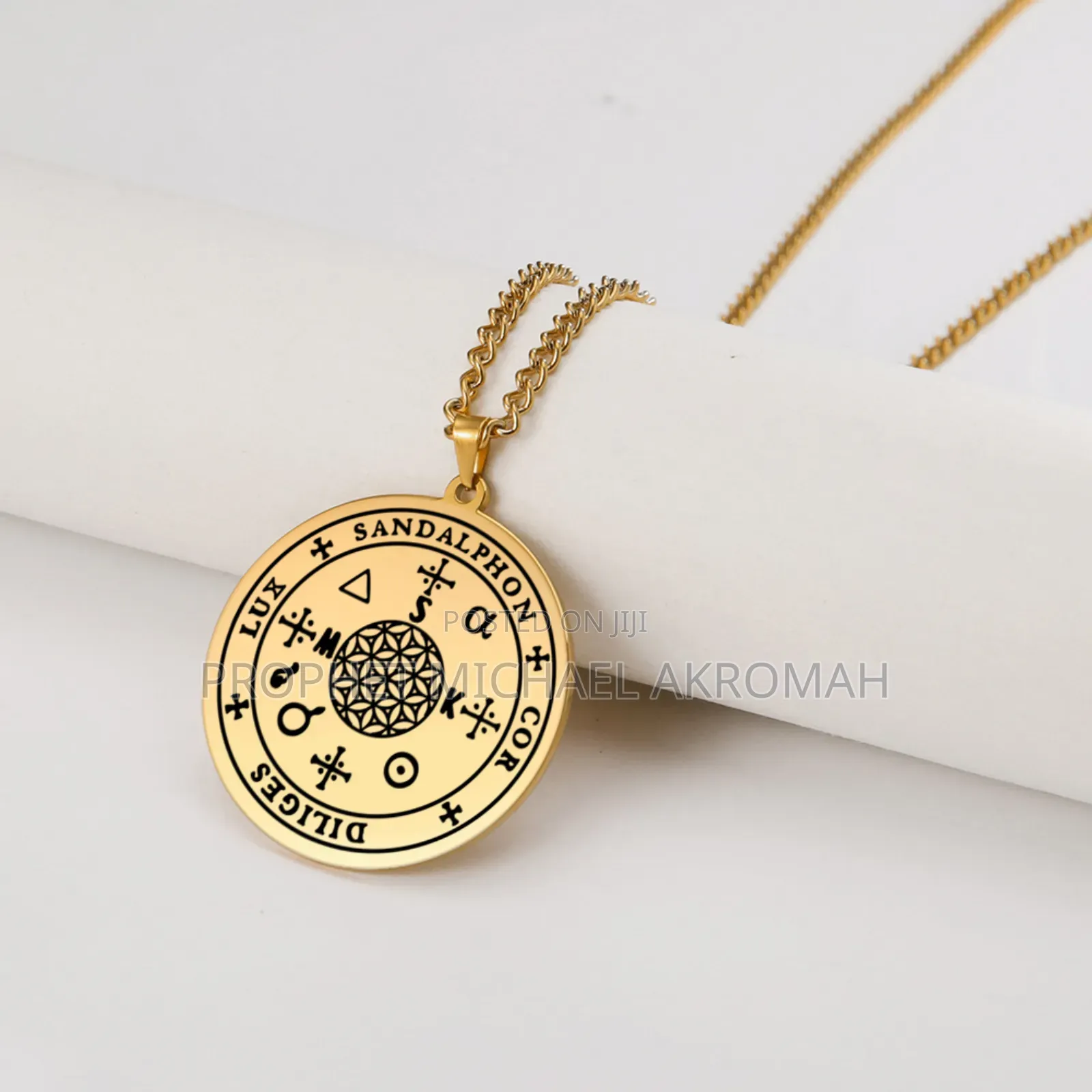 Seal of Archangel Sandalphon Necklace