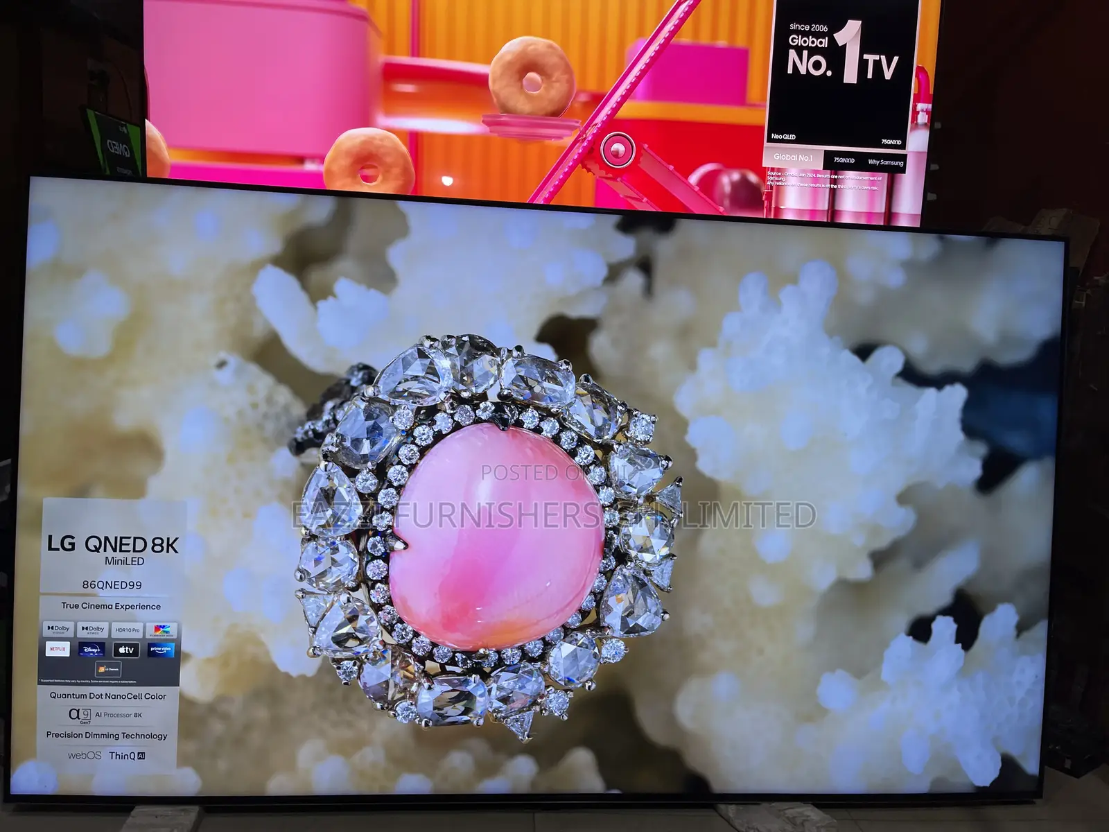Lg Qned Miniled 86 Inches Quantum Dot Nanocell Color Ai Smart Tv