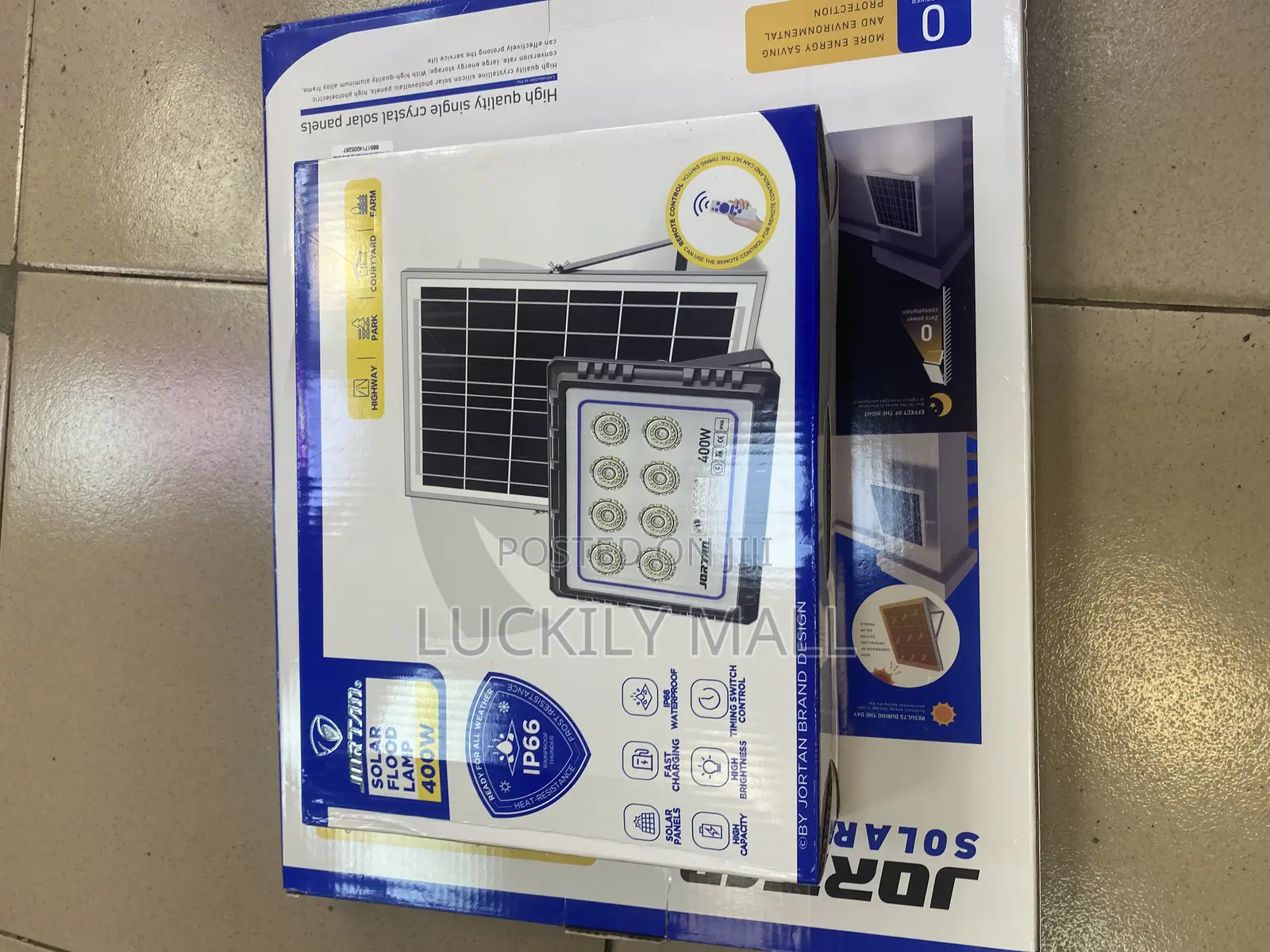 A Solar Floodlight
