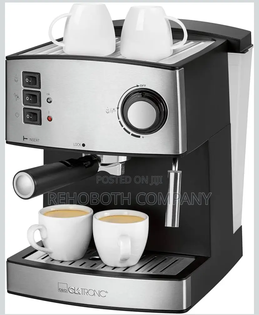 Clatronic Es 3643 Espresso Machine 1.6l Stainless Steel – Coffee Maker
