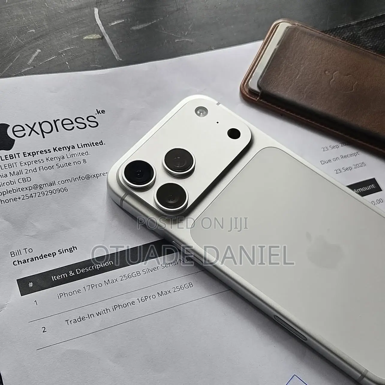Apple iPhone 17 Pro Max 1 TB Silver