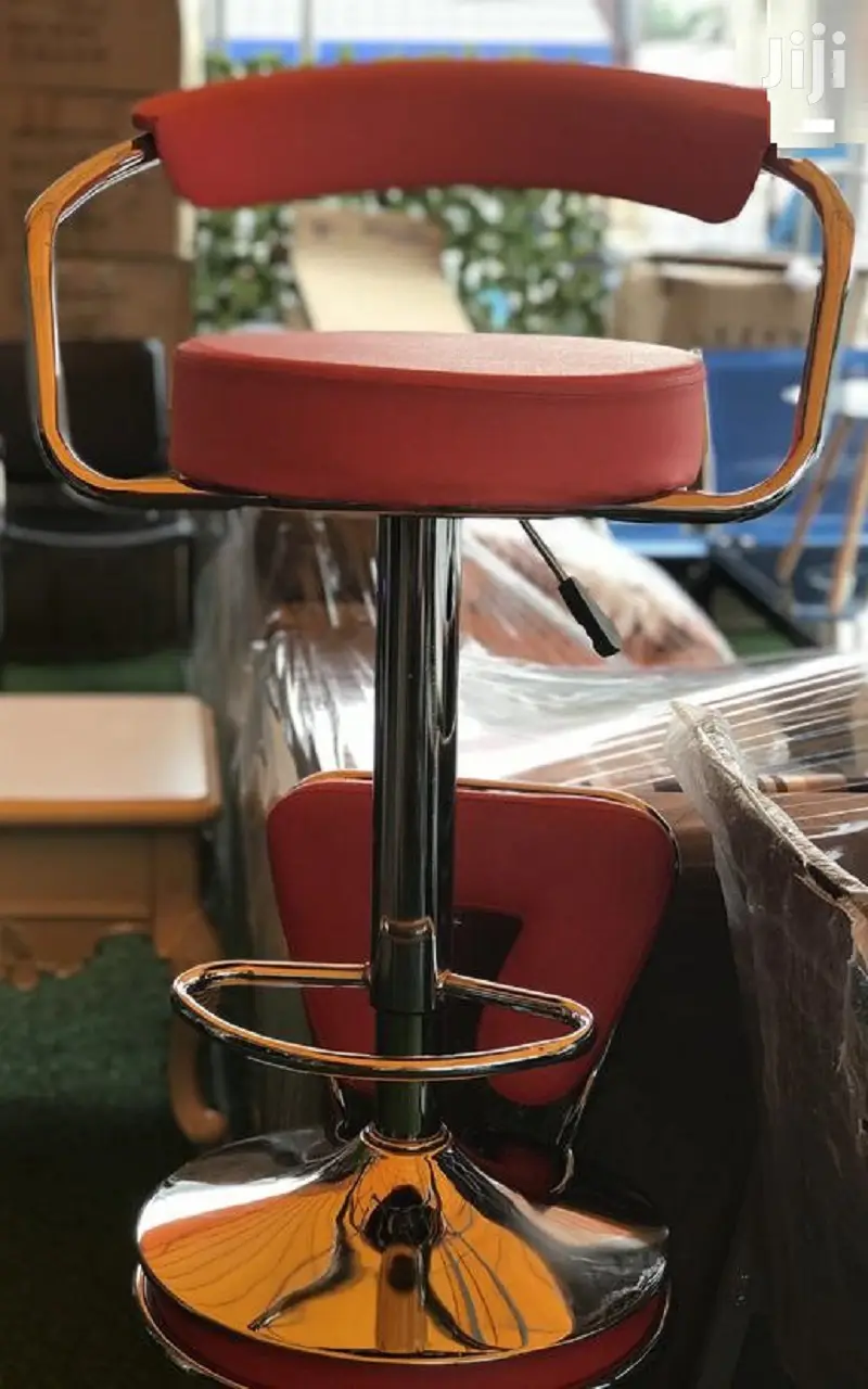 Red Bar Stool