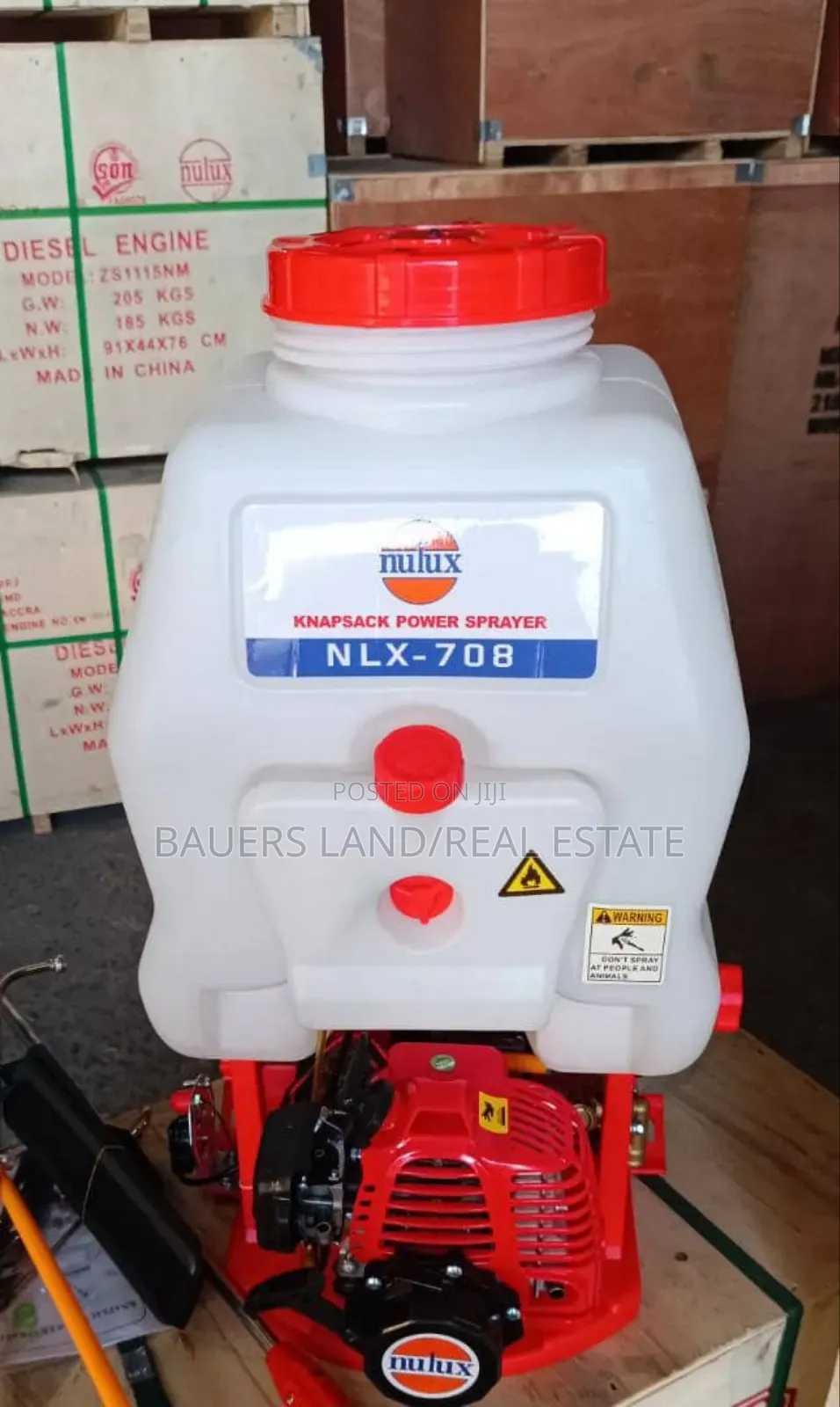Nulux NLX-708 Knapsack Power Sprayer.
