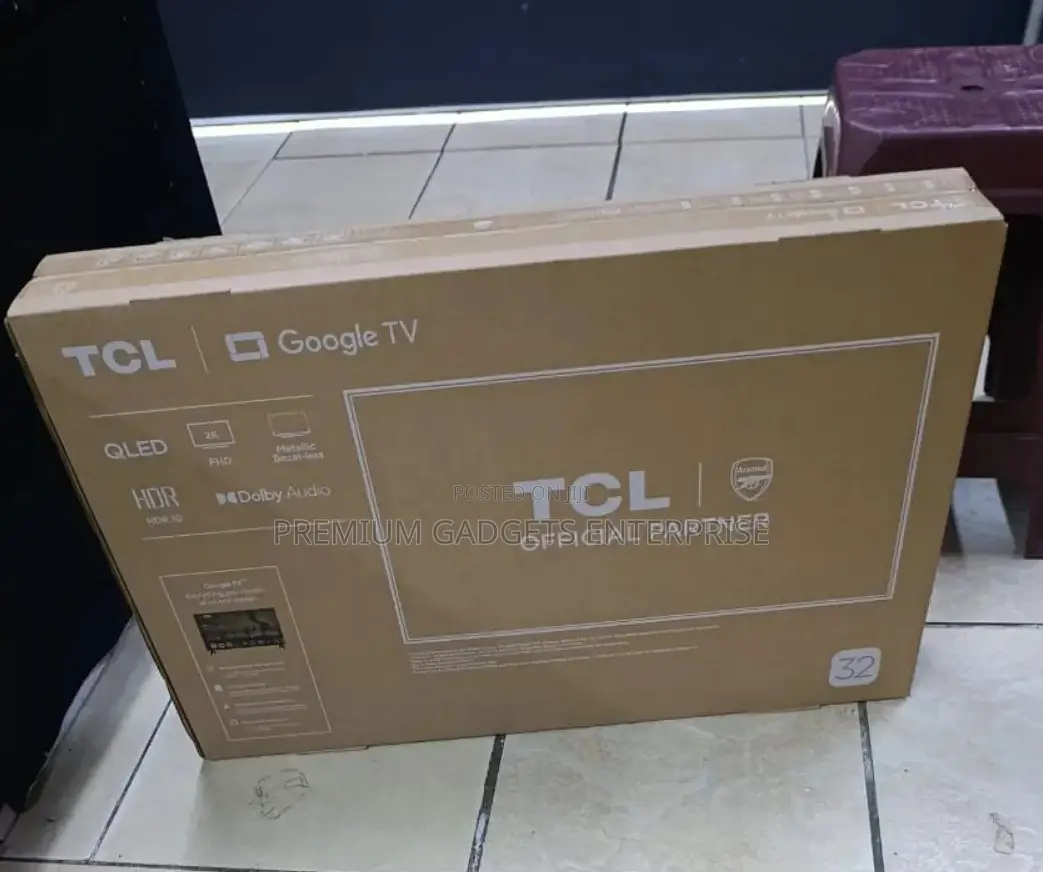 Tcl 32" Fhd, Game Mode, Google Tv, Hdr 10, Qled, Slim Design