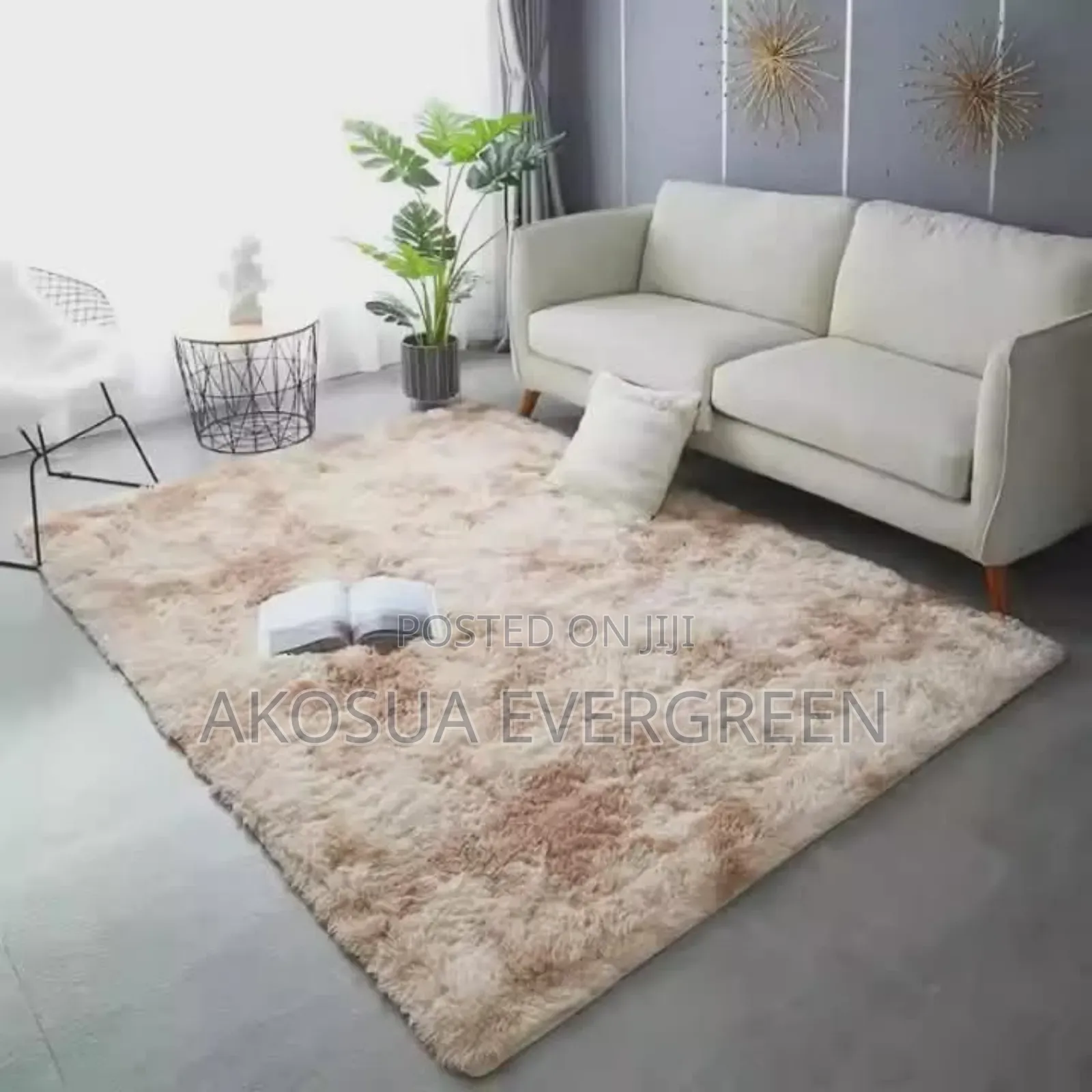 Normal Weight Fluffy Carpet