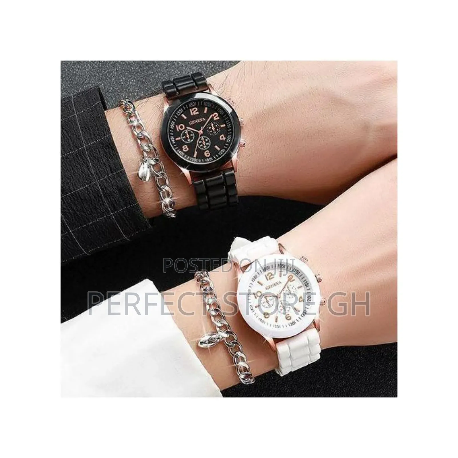 Couples Watch With Bracelets