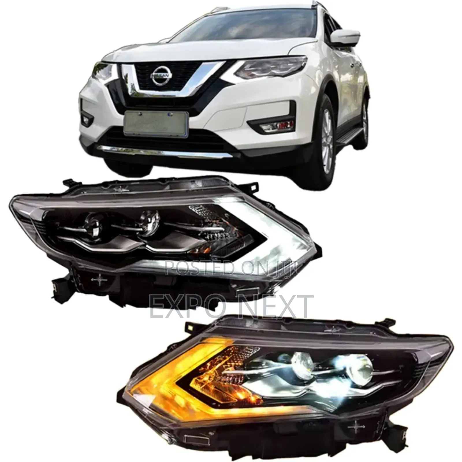 Led Headlight Assembly For Nissan X-trail T32 2017-2021