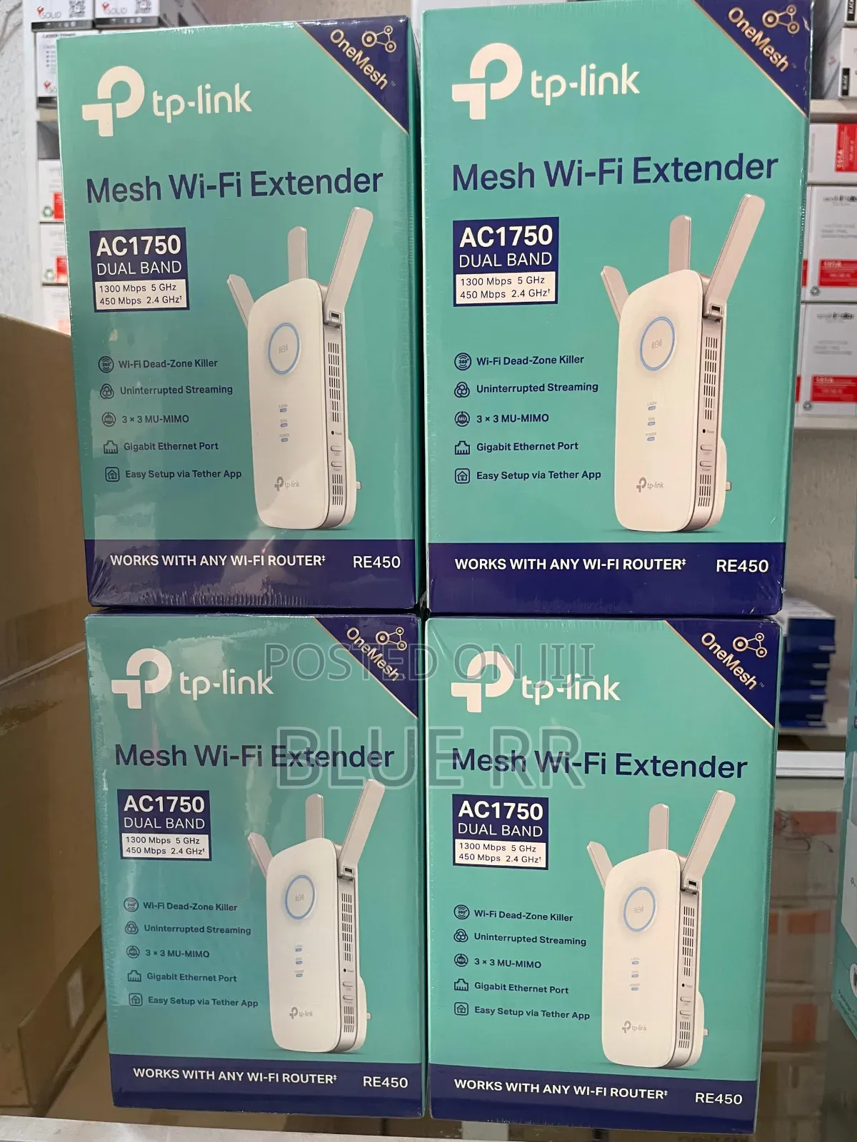 Tplink Wifi Mesh Extender (Ac 1750)