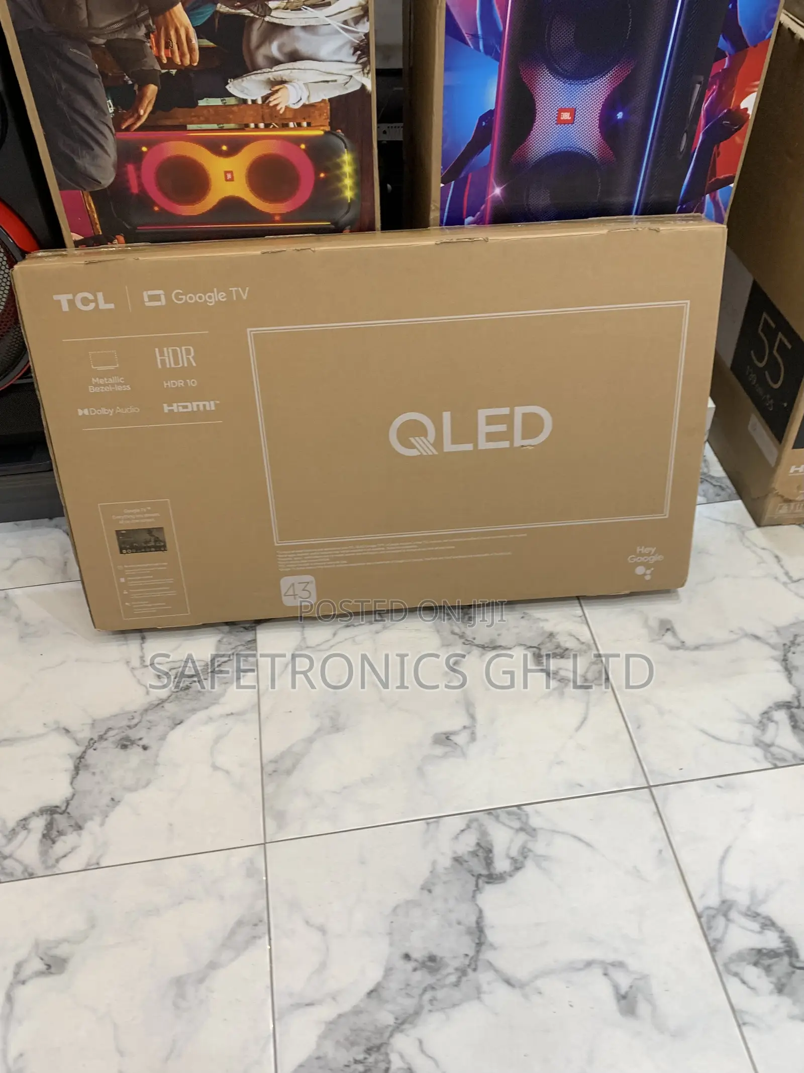Ultra Modern TCL 43 Inch Smart Satellite Android Frameless 43s5k Tv