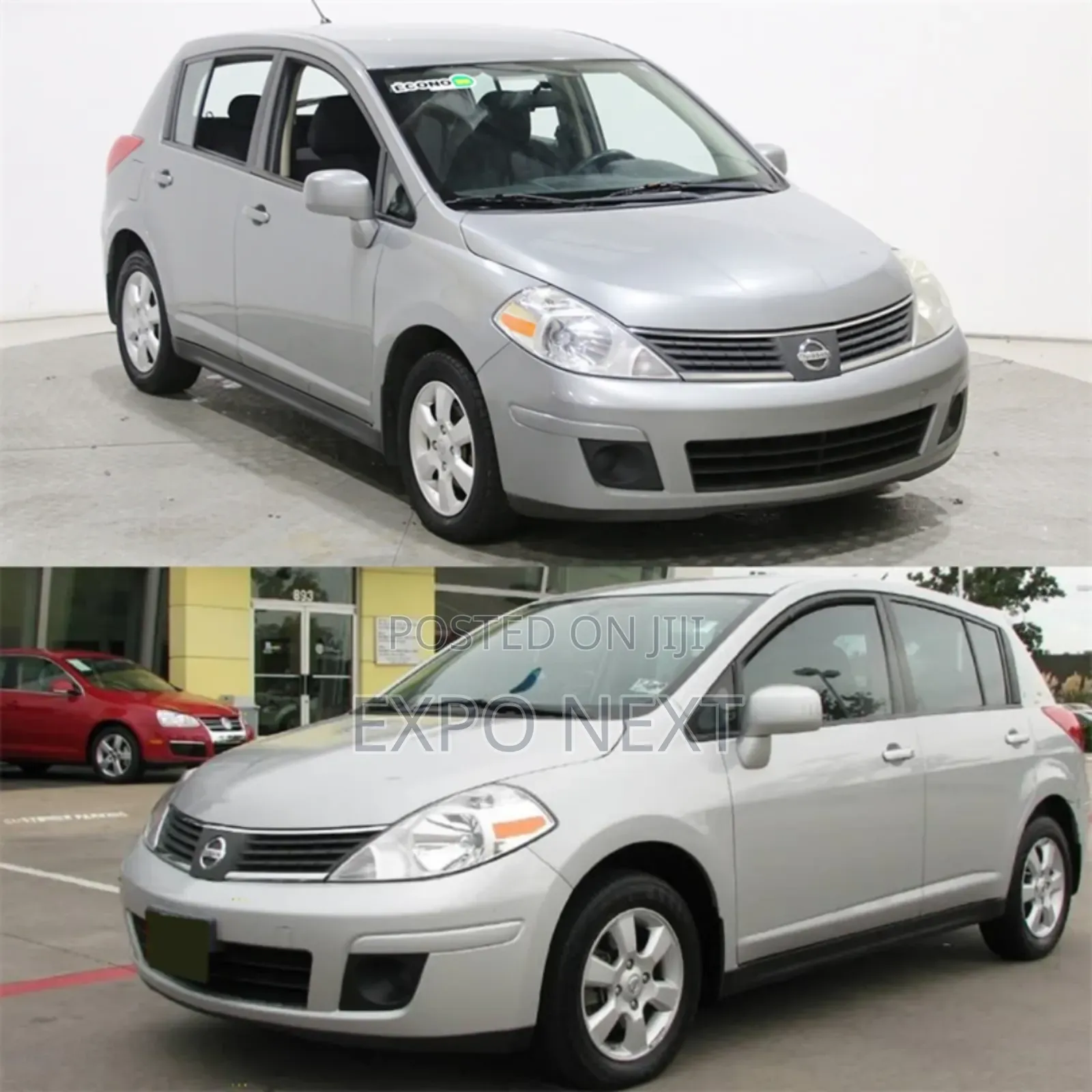 Headlight for Nissan Versa 2007- 2012 Chrome