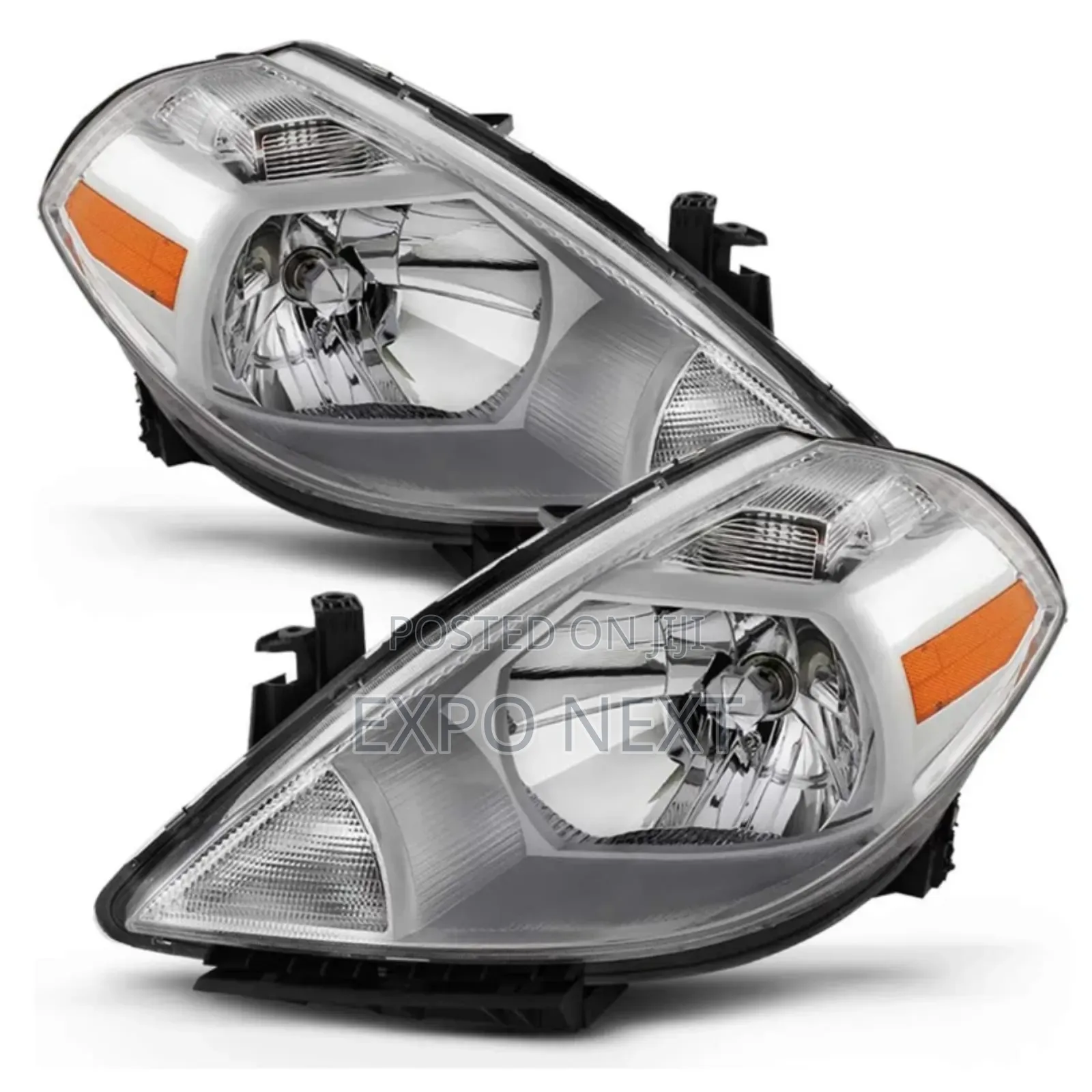 Headlight for Nissan Versa 2007- 2012 Chrome