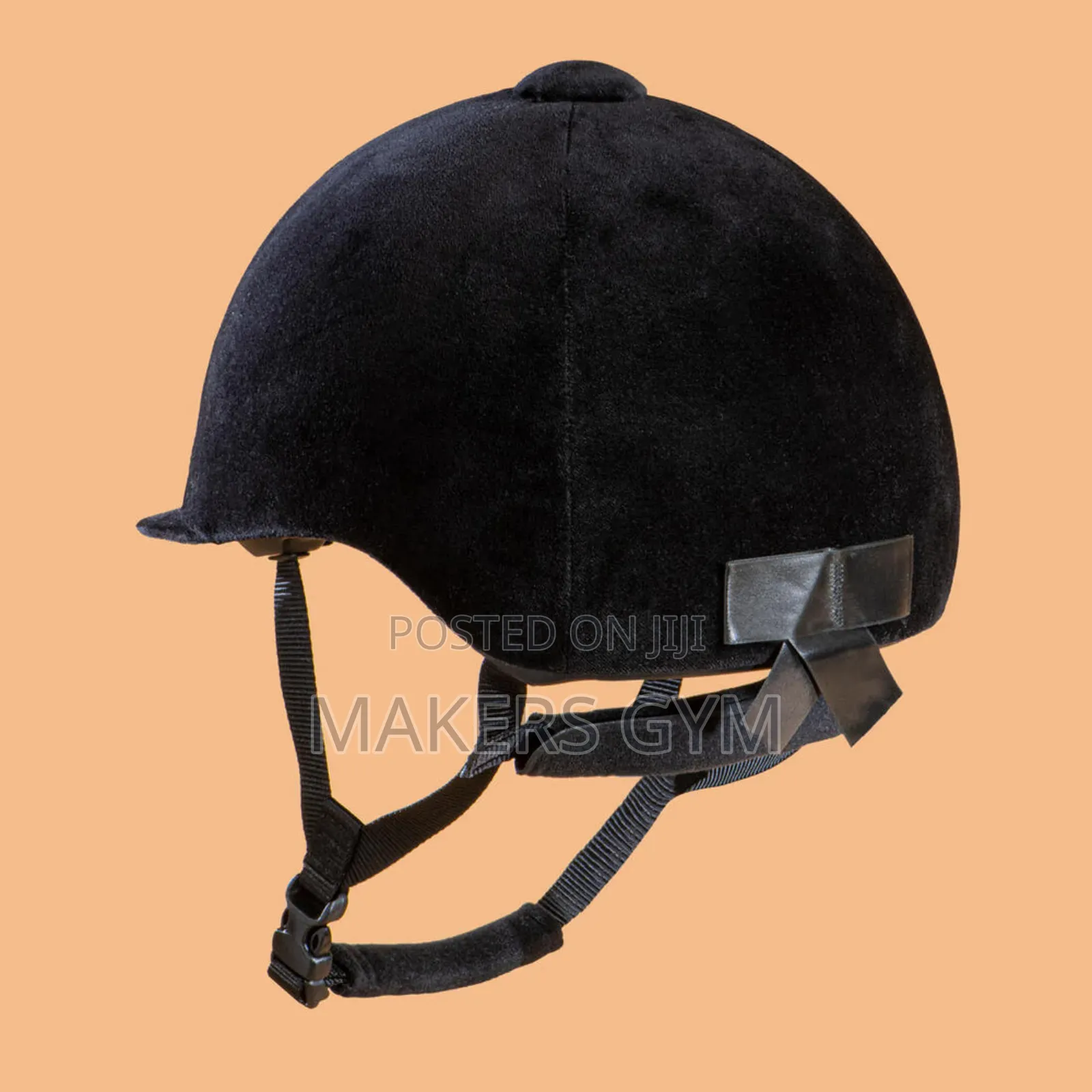 Horse Riding Helmet - Black Velvet