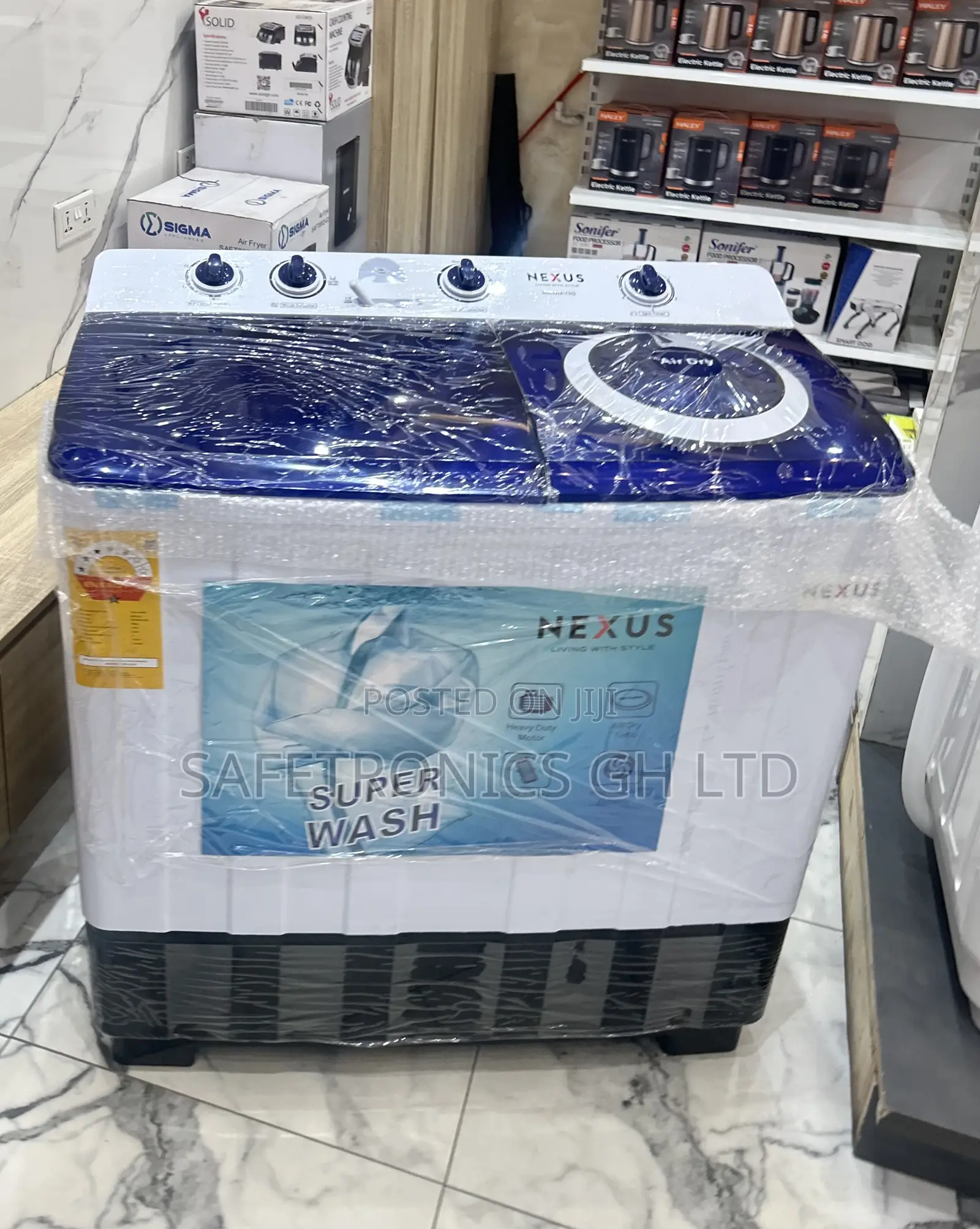 Perfect New Topload 15kg Semiautomatic Nexus Washingmachine