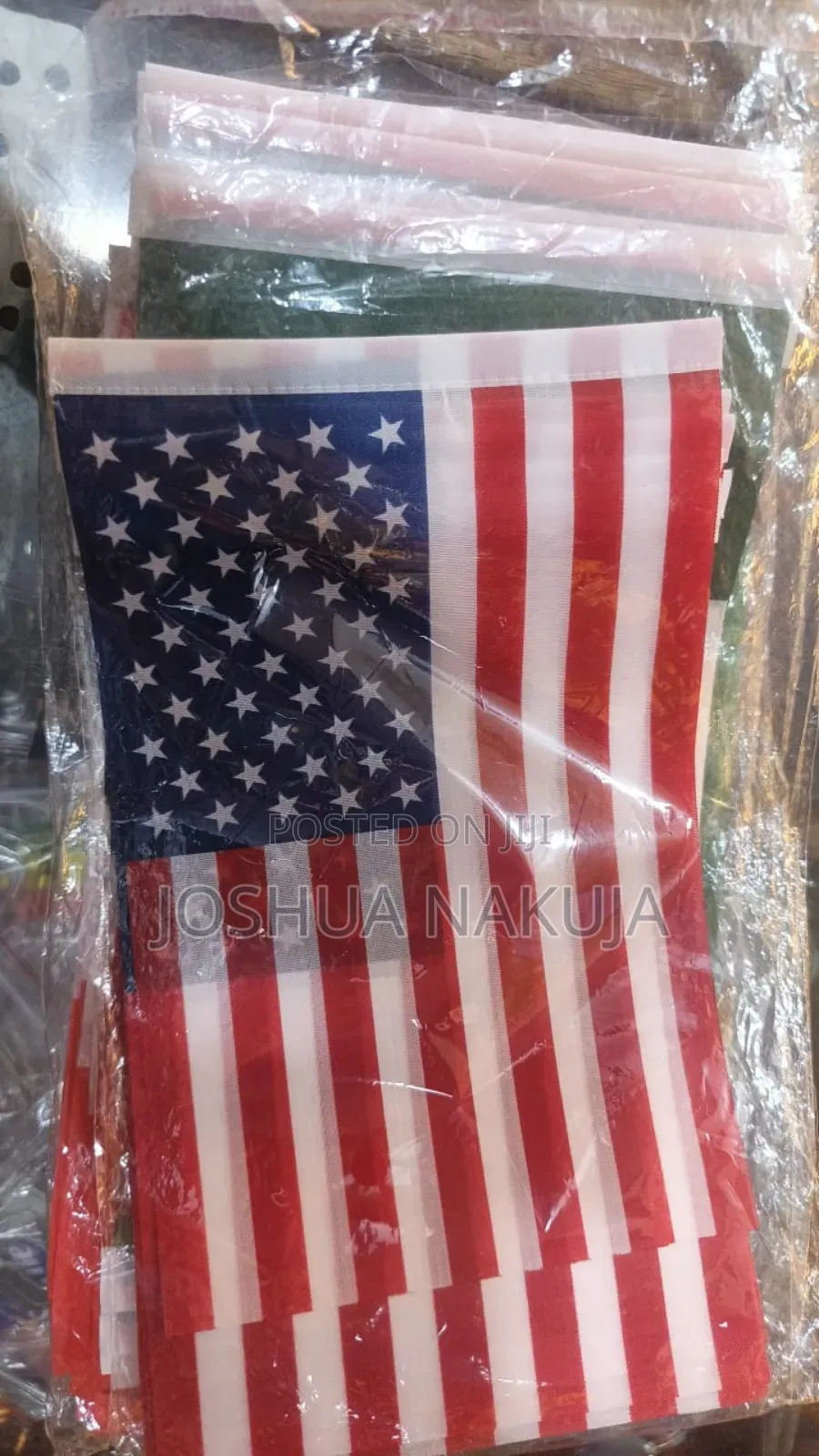 United Kingdom Flag U.S.A Flag