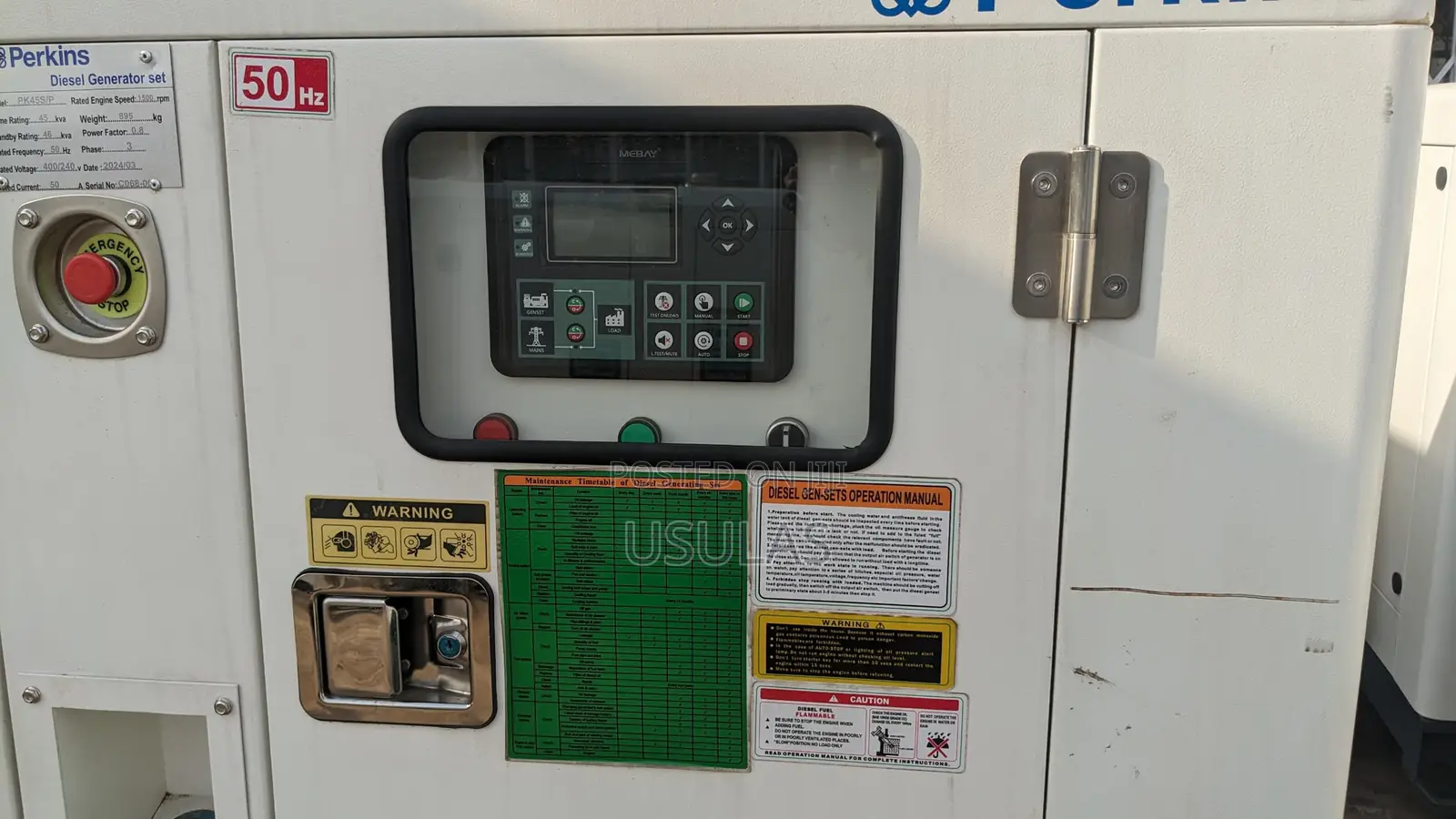 45kva Perkins Generator