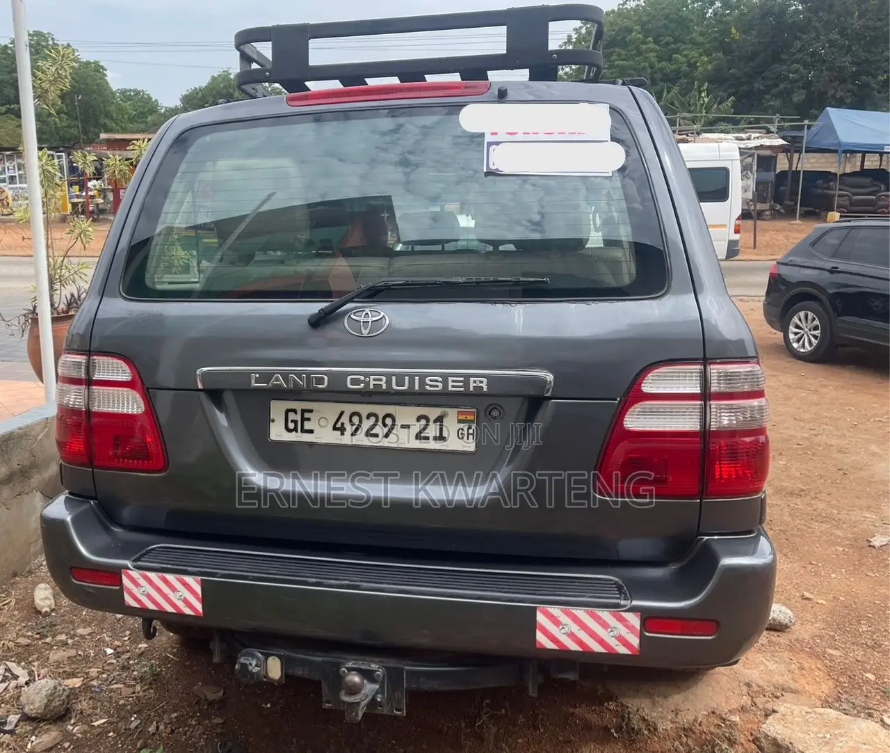 Toyota Land Cruiser 2006 Gray