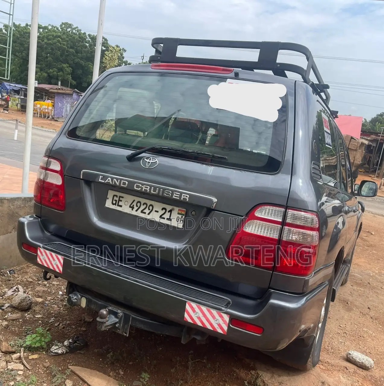 Toyota Land Cruiser 2006 Gray