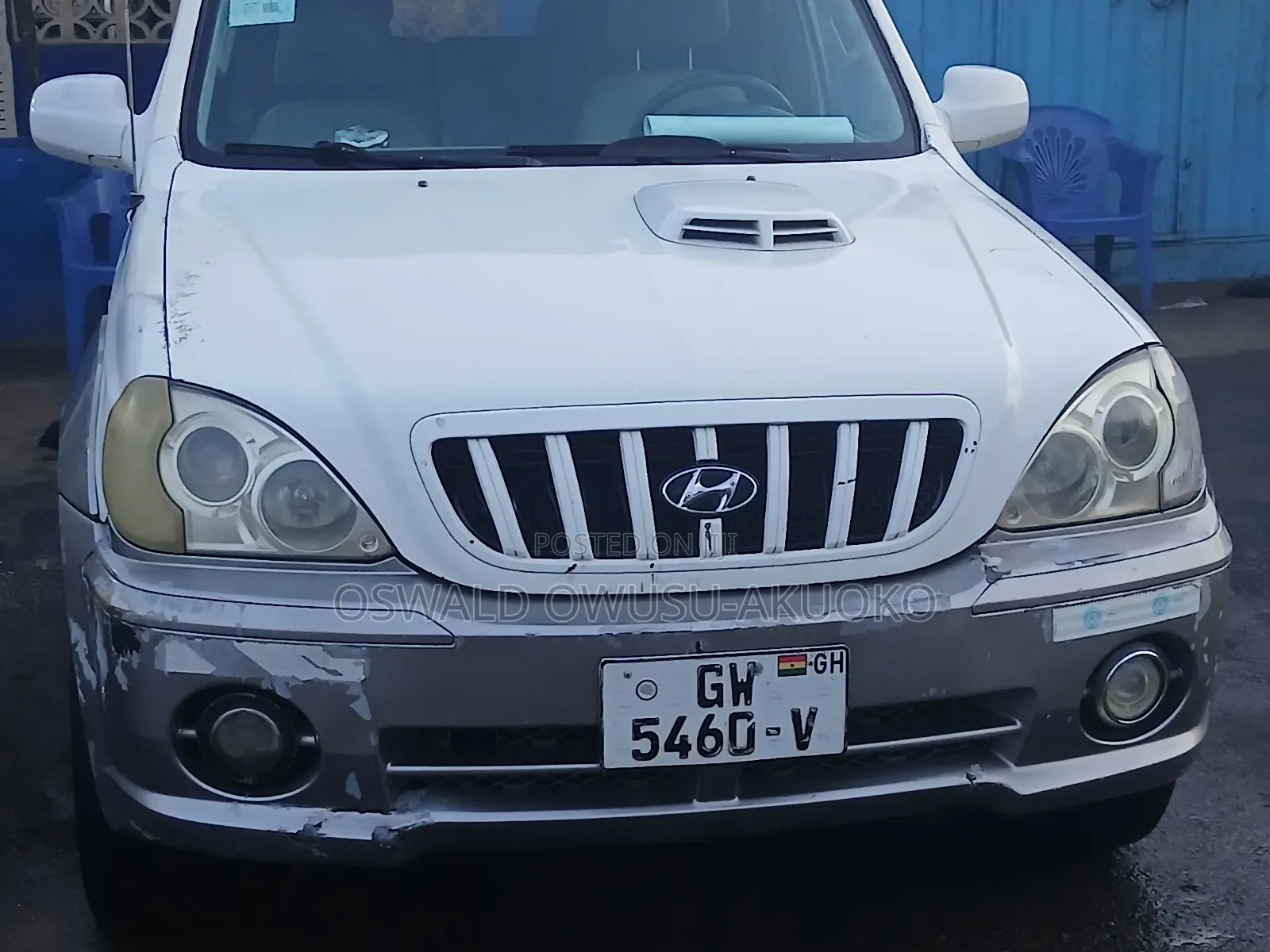 Hyundai Terracan 2.5 2002 White