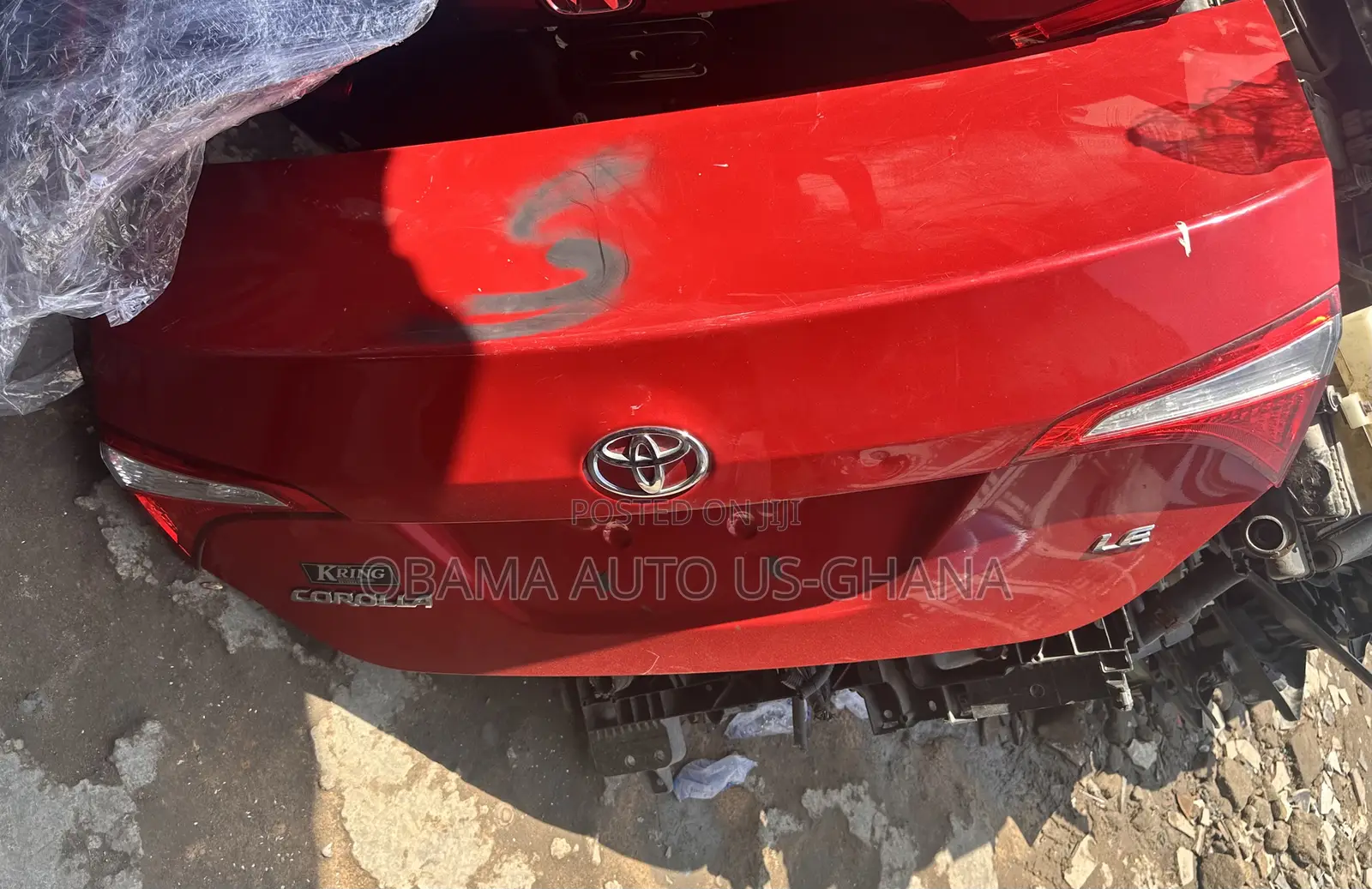 Corolla 2014 2015 Boot / Booth / Trunk